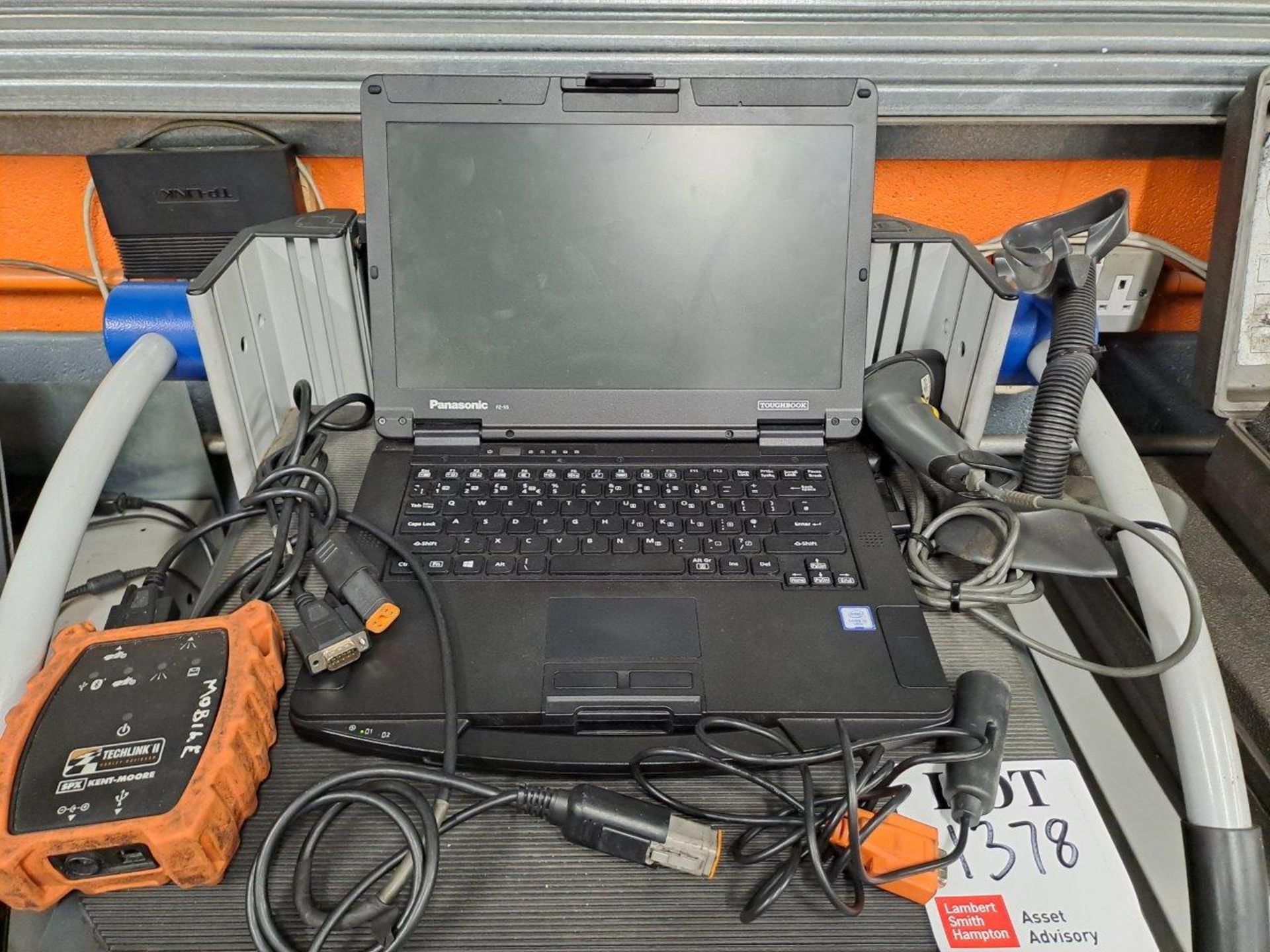 Panasonic FZ-55 Toughbook on Mobile - Techlink II Diagnostic and Mobile Stand - Image 3 of 6