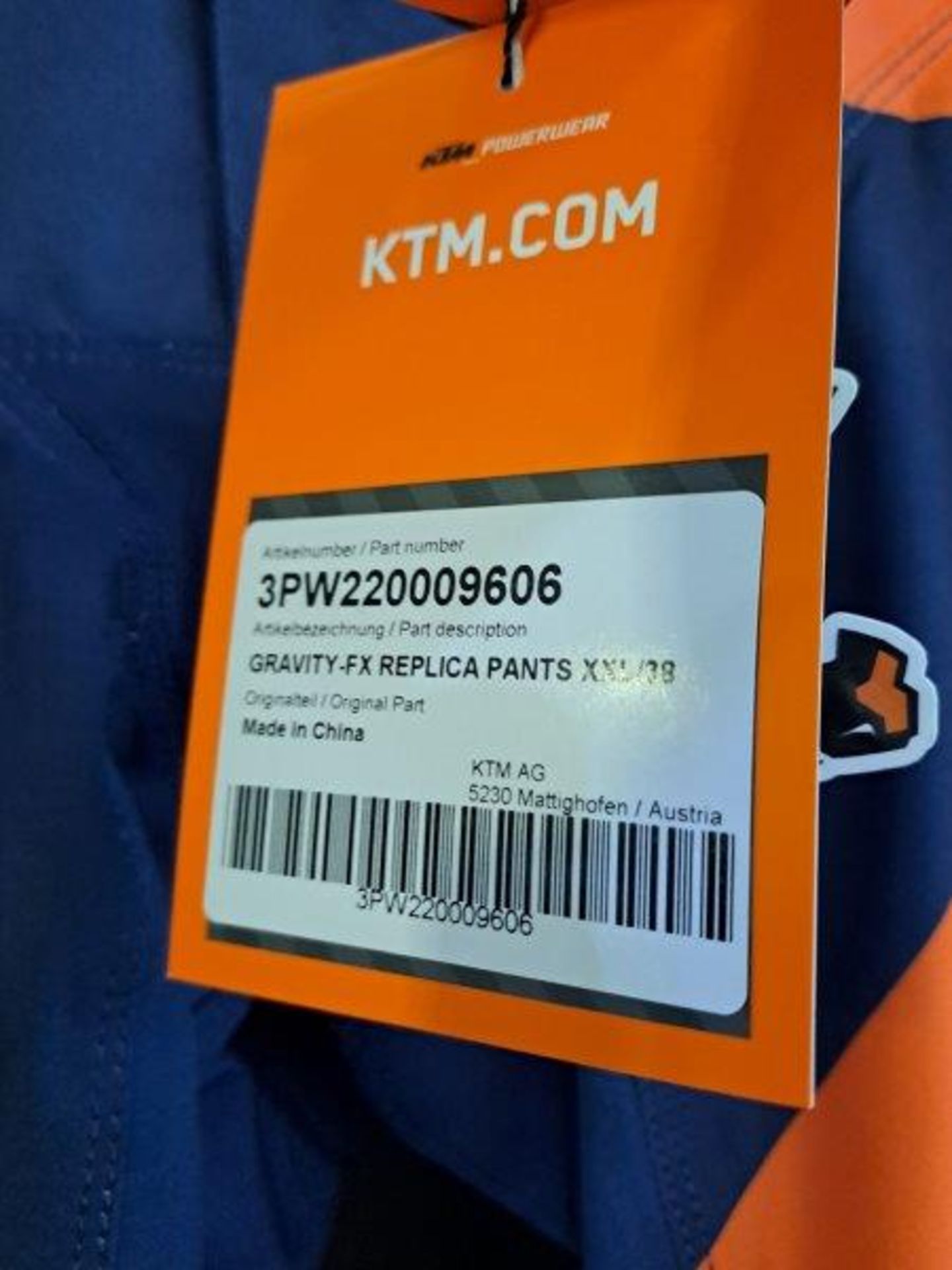 KTM Gravity FX Replica XXL 38 Motorbike Trousers - Image 3 of 6