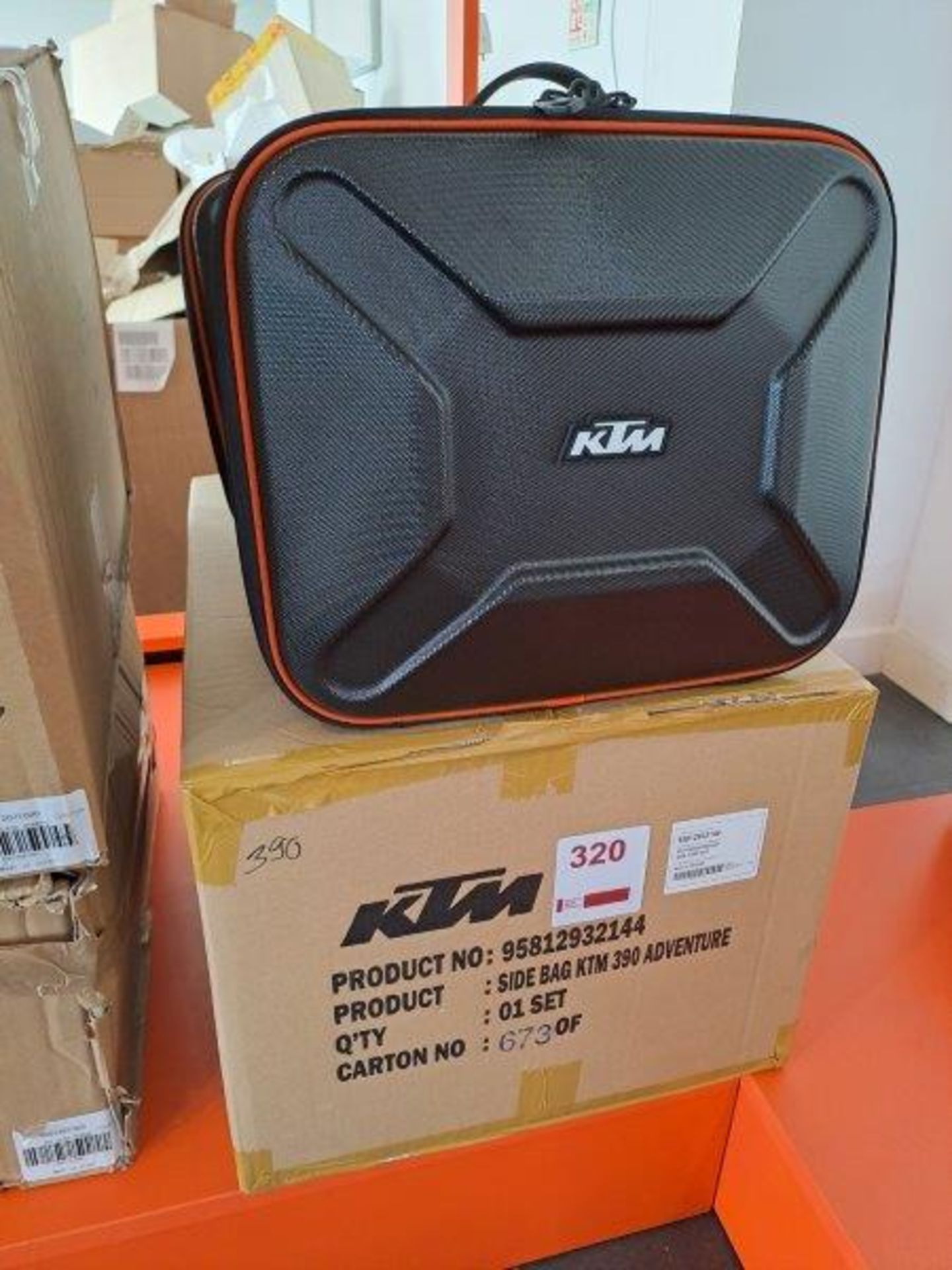 KTM Side case set