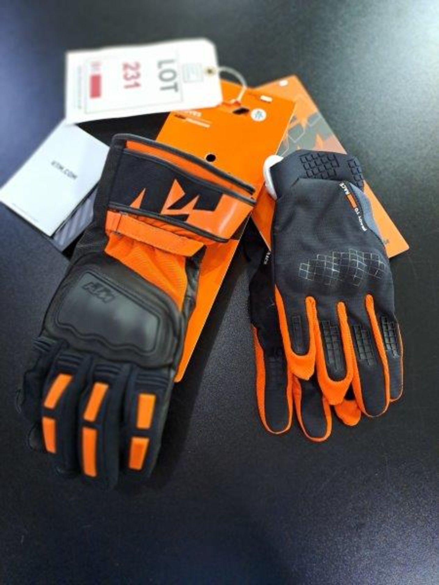 KTM Ultra v2 WP Glove and Racetech Gloves XL Motorbike Gloves