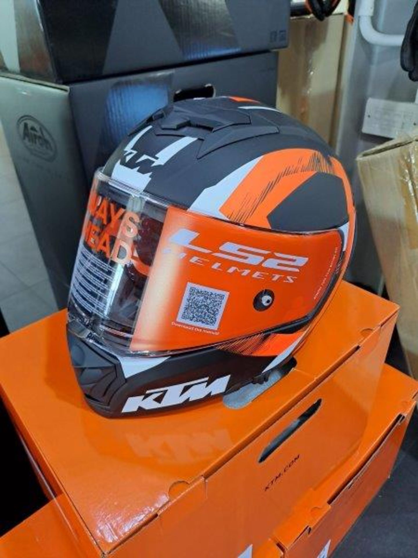 KTM Breaker Evo S-56 Motorbike Helmet - Image 3 of 7