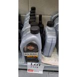 Quantity of Harley Davidson Oil & Brake fluid