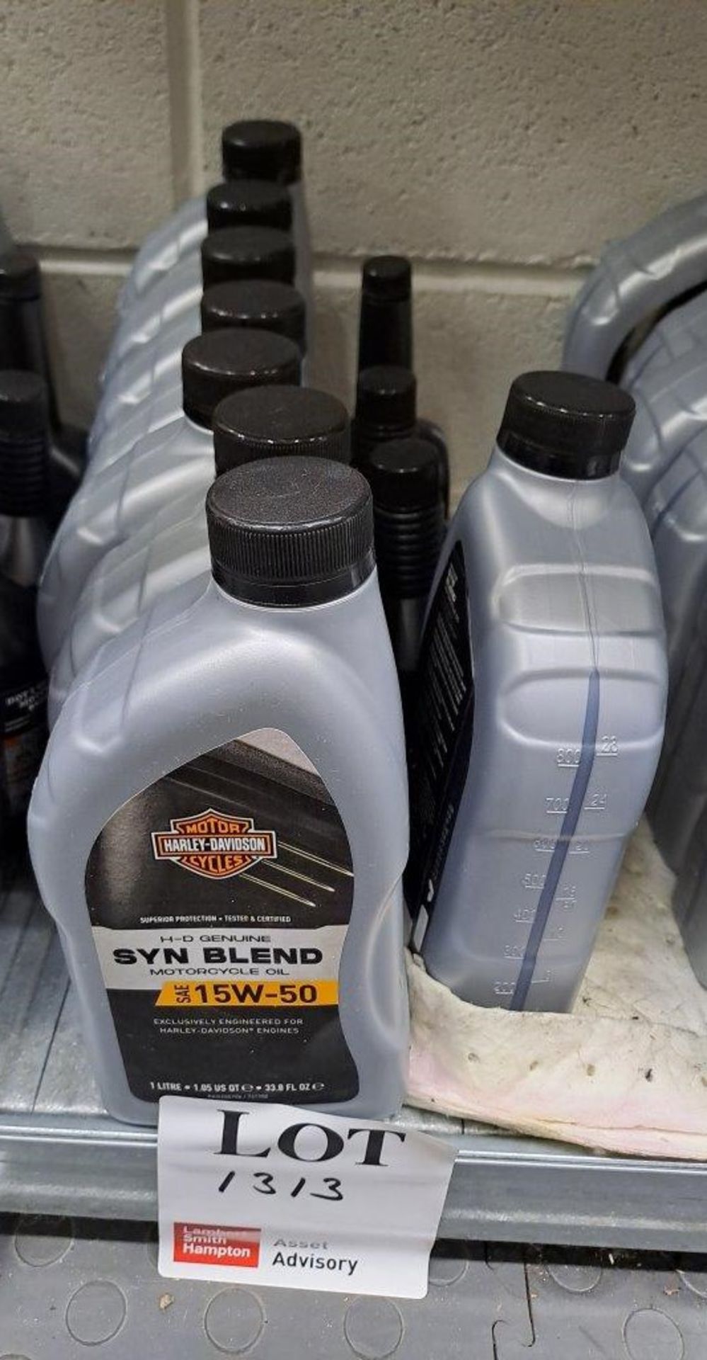 Quantity of Harley Davidson Oil & Brake fluid