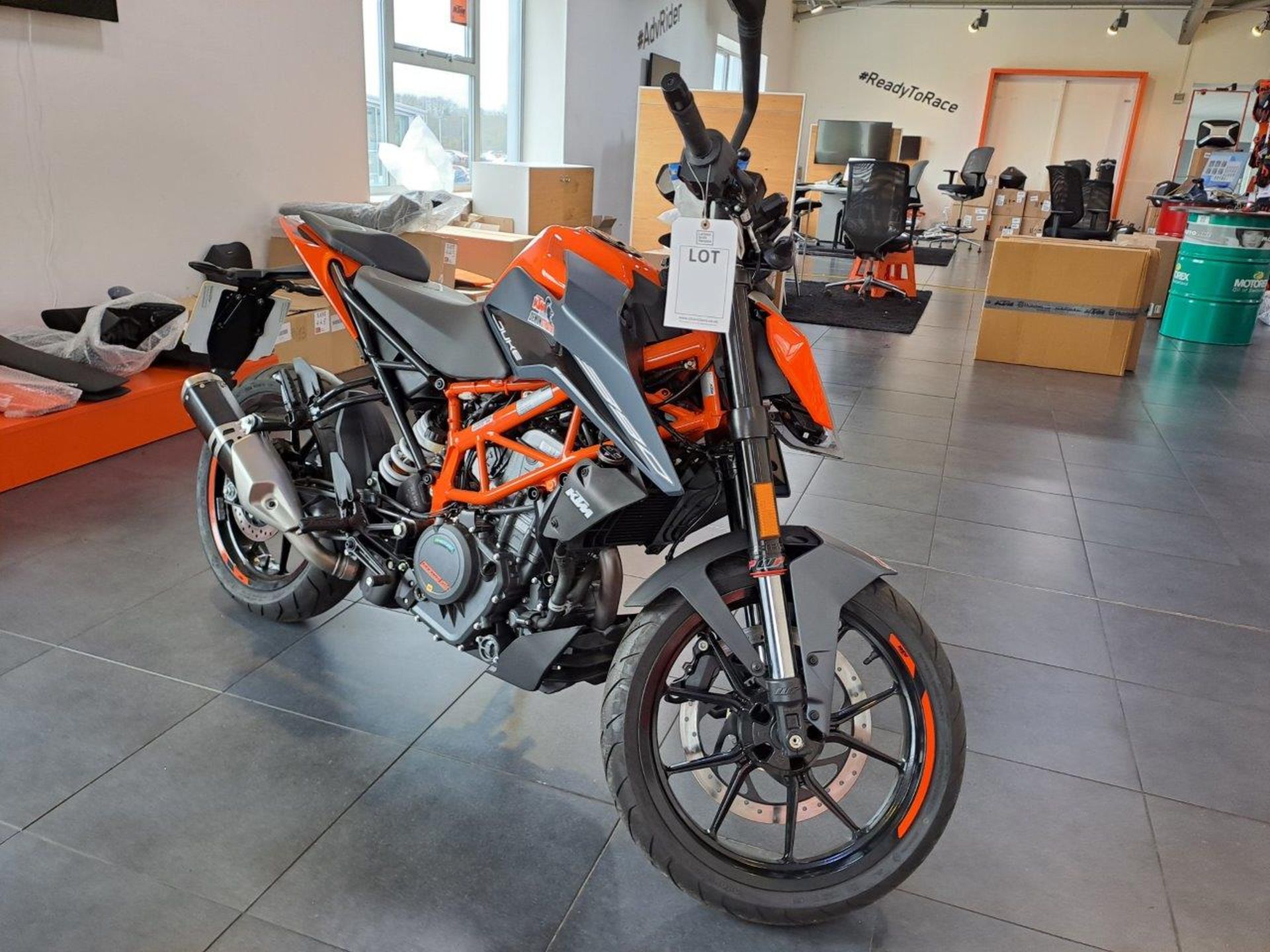 KTM Duke 390 Motorbike (September 2023) - Image 2 of 16