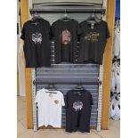 5 x Harley Davidson 2XL Womens T-Shirts