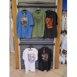 5 x Harley Davidson 2XL Mens T-Shirts