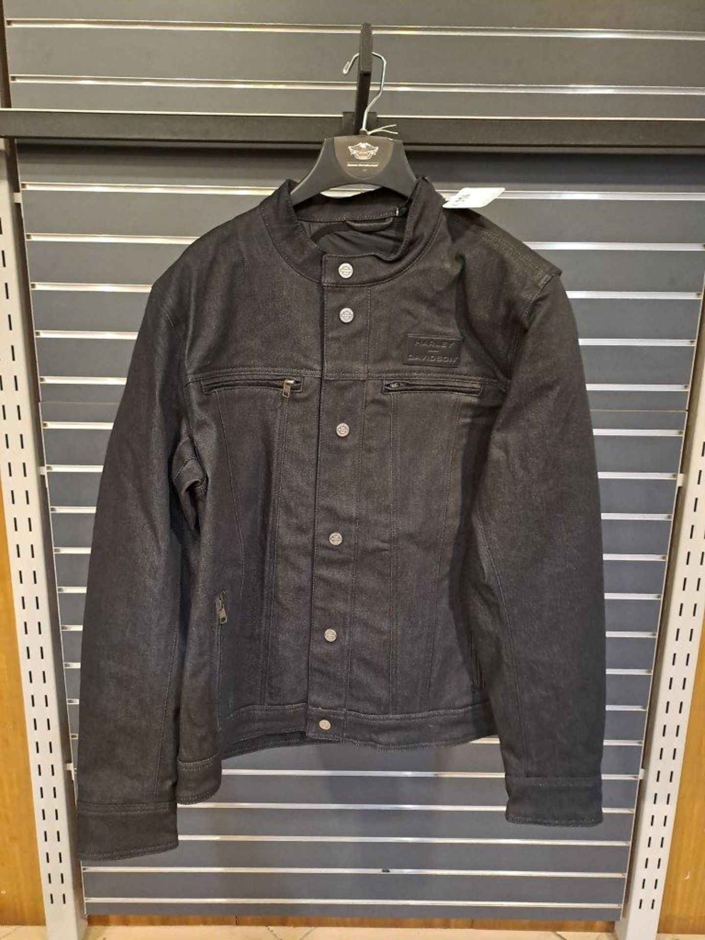 Harley Davidson Chisel Denim Trucker XL Mens Jacket - Image 5 of 8