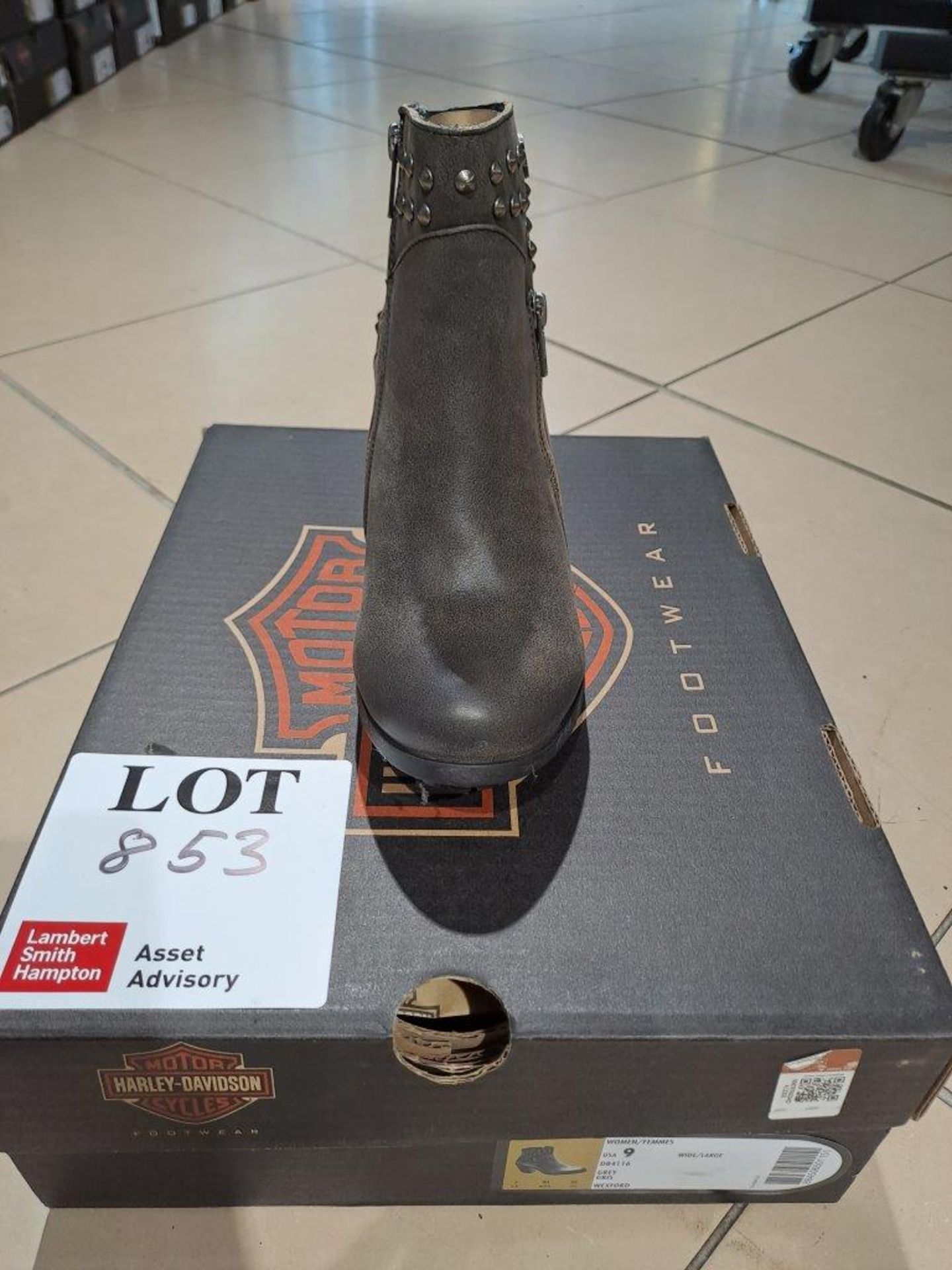 Harley Davidson Wexford Size 7 Womens Boots - Image 2 of 8