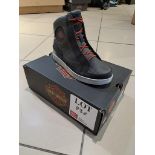 Harley Davidson Vardon Carbon Size 8 Mens Boots