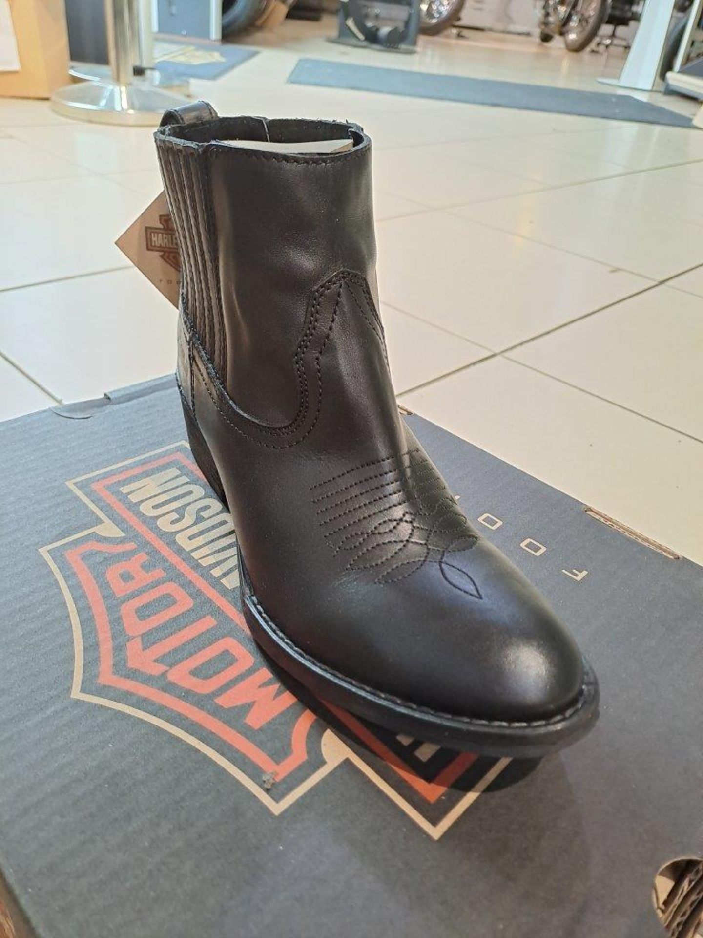 Harley Davidson Curwood Size 7.5 Womens Boots - Image 4 of 8