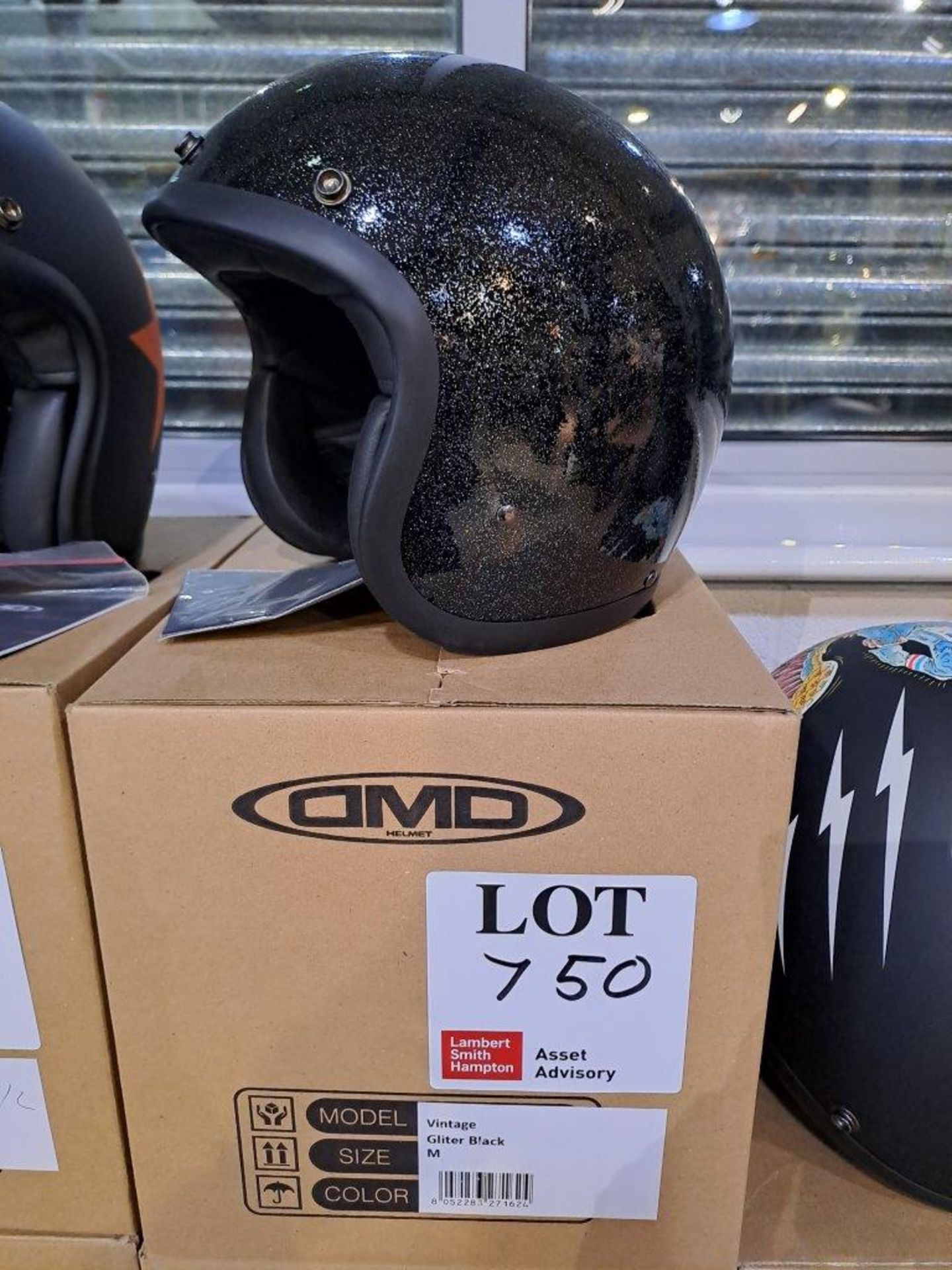 OMD Vintage Glitter Medium Helmet