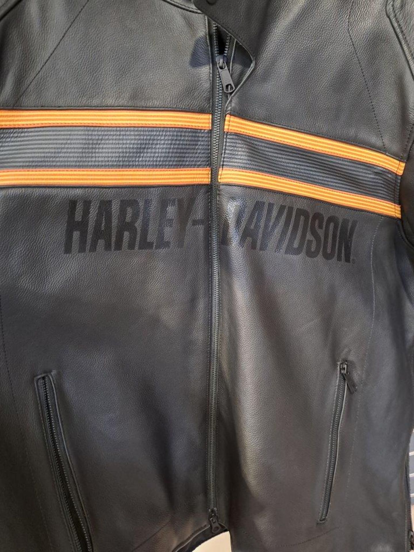 Harley Davidson Sidari Leather 2XL Mens Jacket - Image 5 of 8