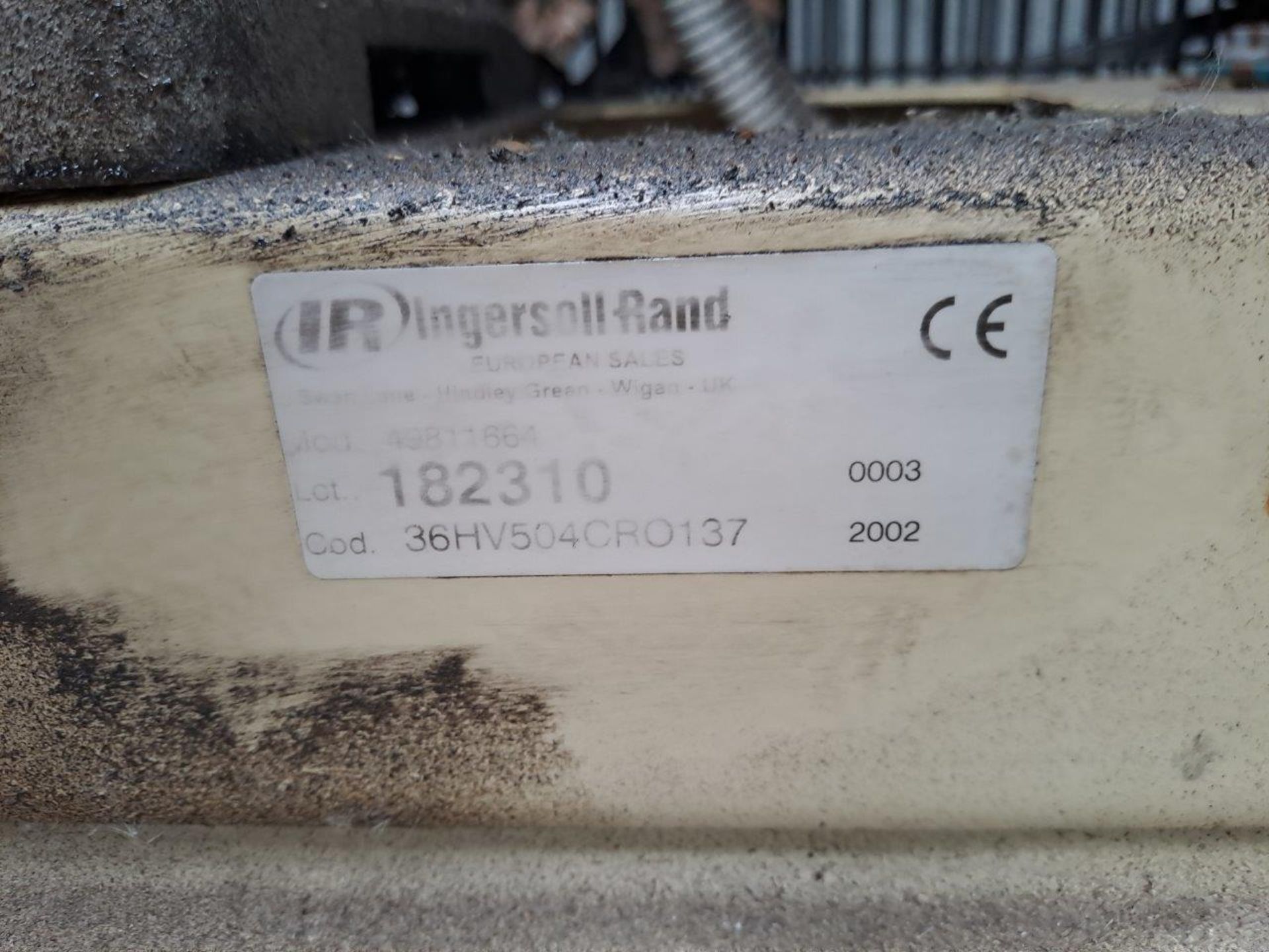 Ingersol Rand 49811-664 Compressor with Tank - Image 3 of 5