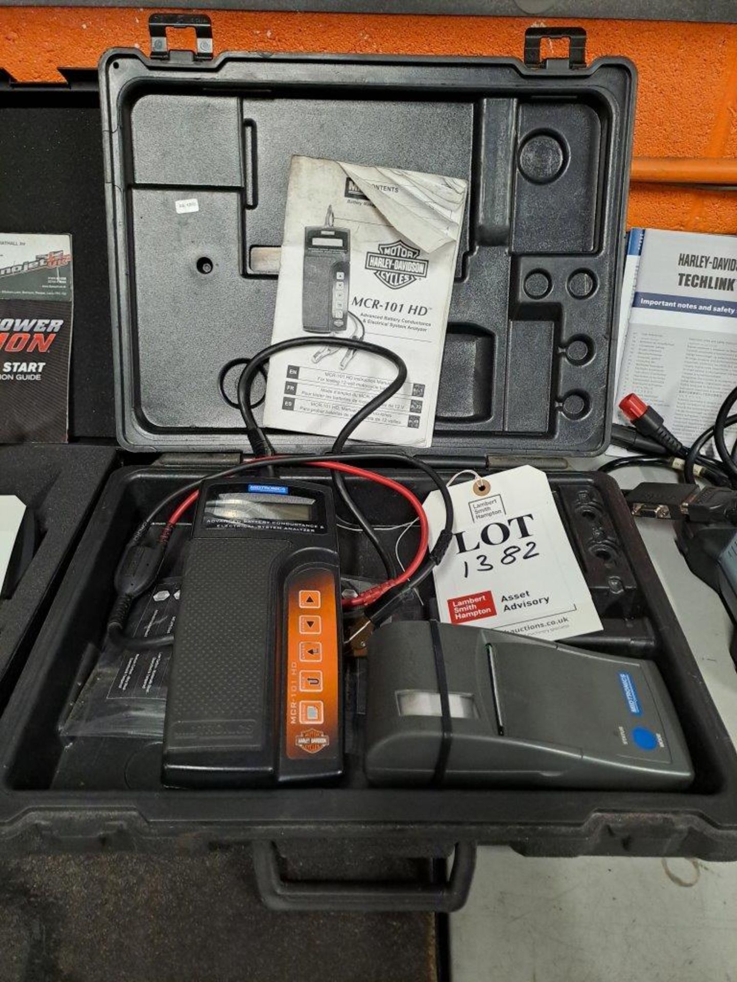 Harley Davidson Midtronic Advanced Battery Copnductance & Electrical Systems Analyser, With Printer