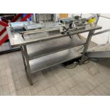 3 tier stainless steel table