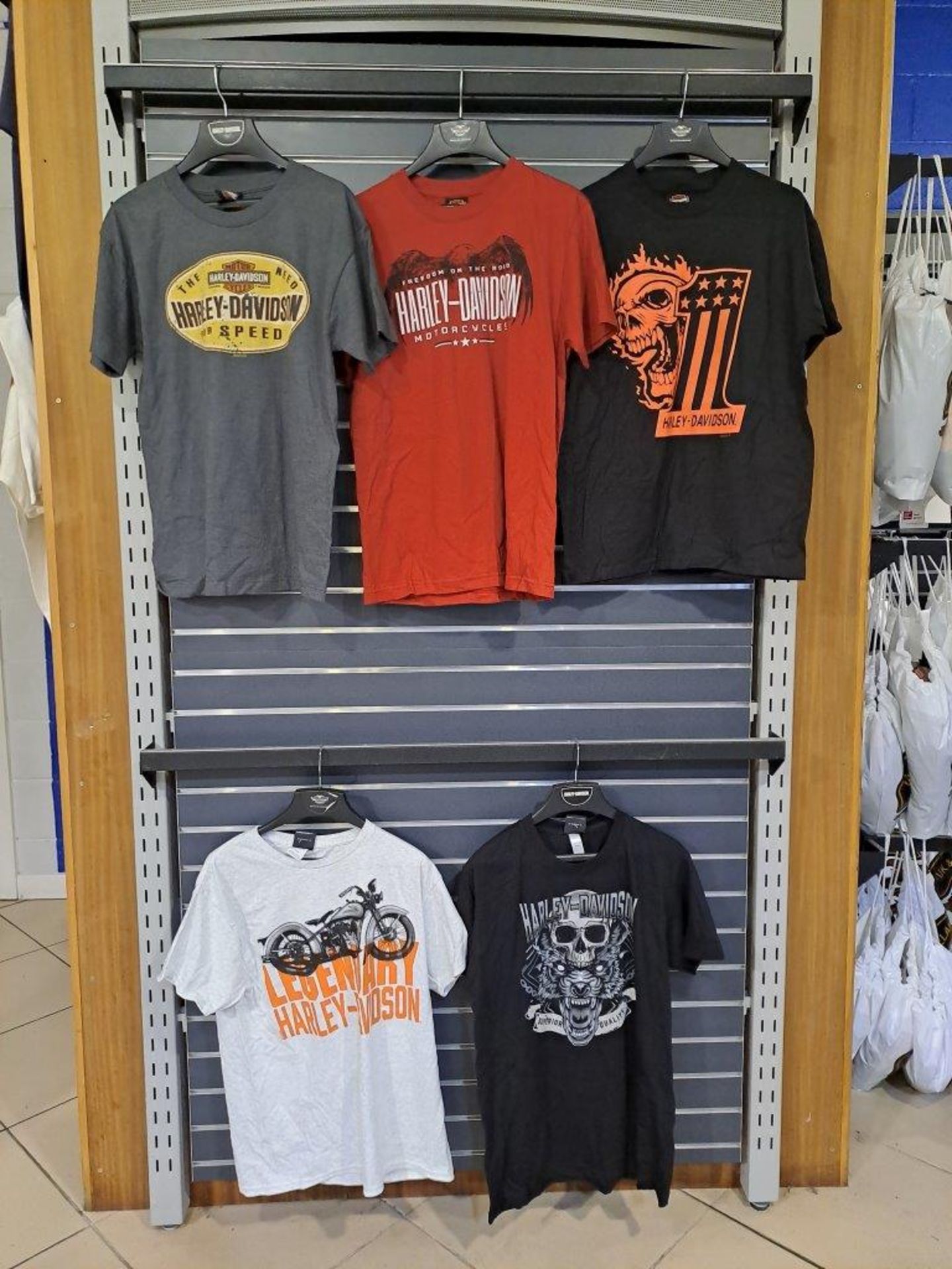 5 x Harley Davidson Medium Mens T-Shirts