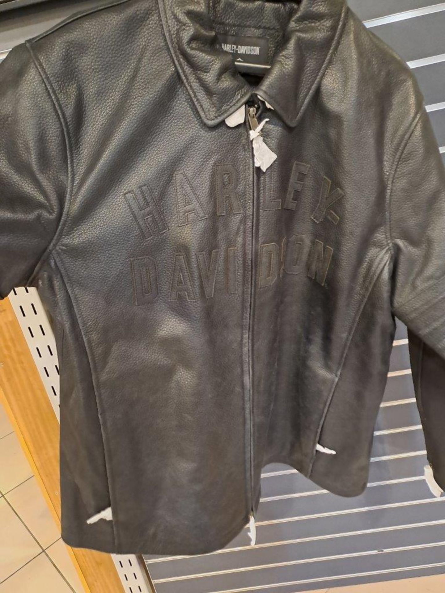 Harley Davidson Leather XL Mens Jacket - Bild 2 aus 6