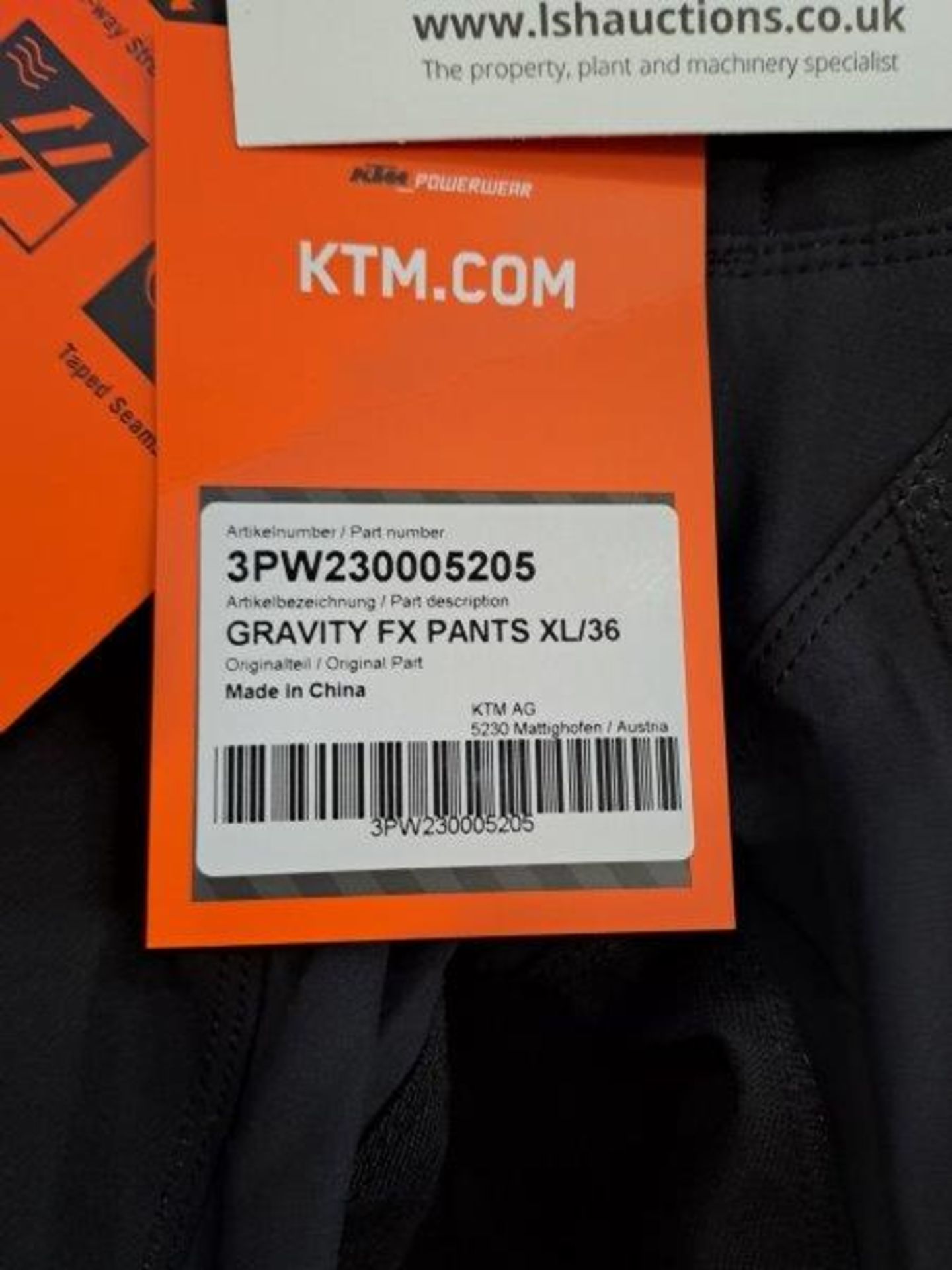 KTM Gravity FX Replica XL 36 Motorbike Trousers - Image 2 of 5