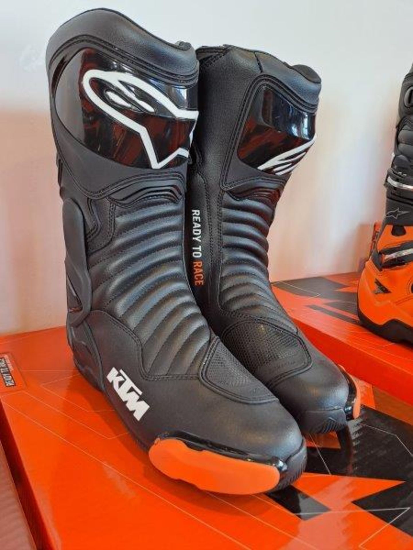 KTM SMX-6 V2 Euro 44 Motorbike Boots - Image 2 of 6