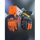 KTM Elemenmtal II Gortex Glove and Speed Glove Large Motorbike Gloves