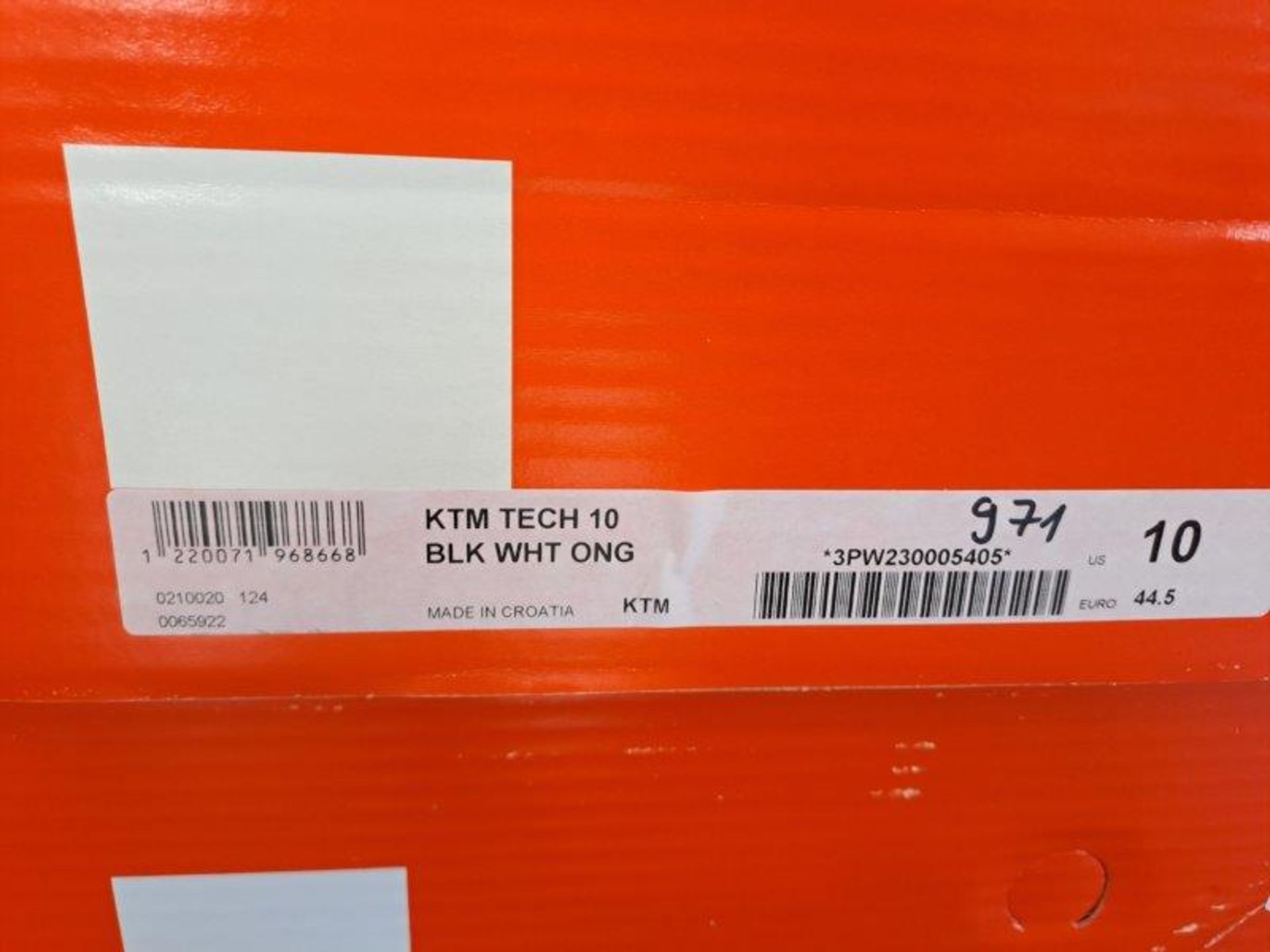 KTM Tech 10 Euro 44.5 Motorbike Boots - Image 3 of 6