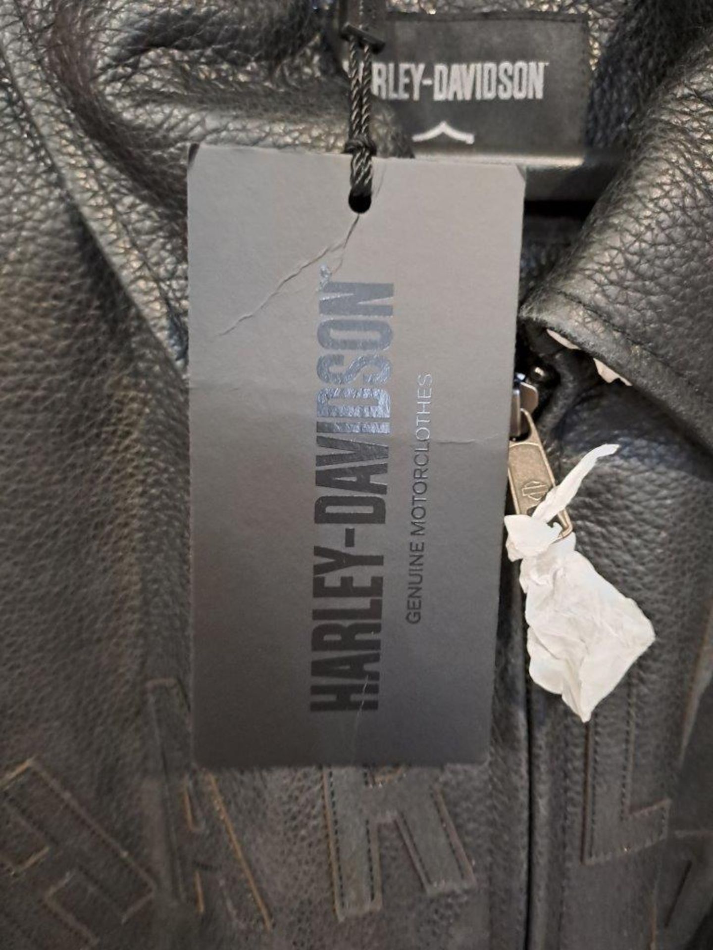 Harley Davidson Leather XL Mens Jacket - Bild 4 aus 6