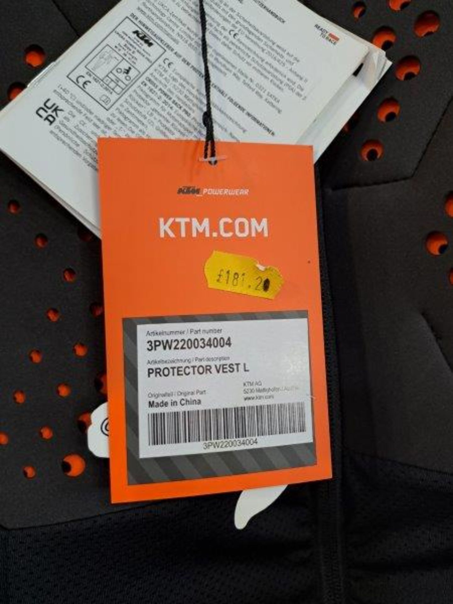 KTM Protector Vest L Body Protector - Image 2 of 5