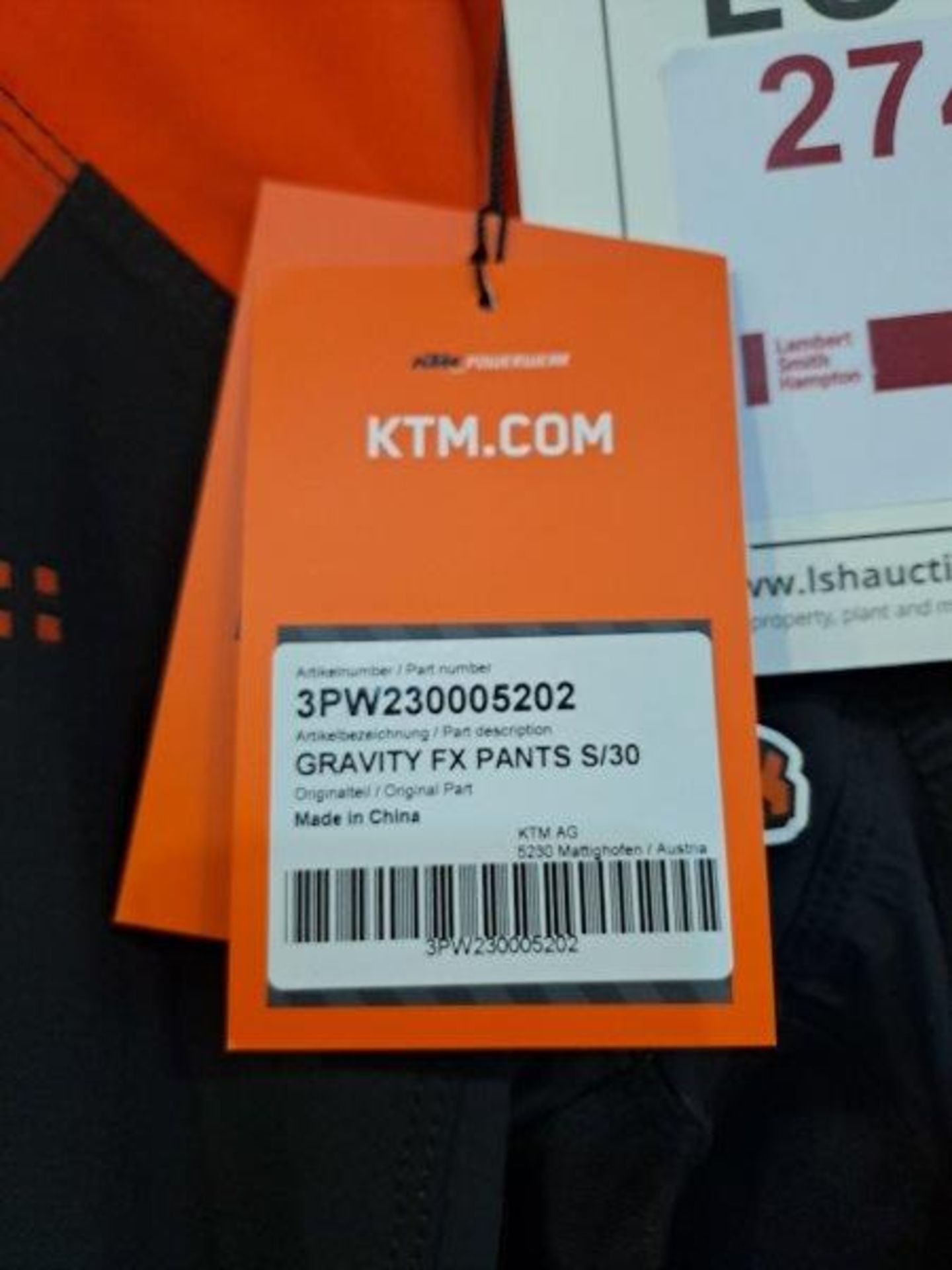 KTM Gravity FX Small-30 Motorbike Trousers - Image 2 of 6