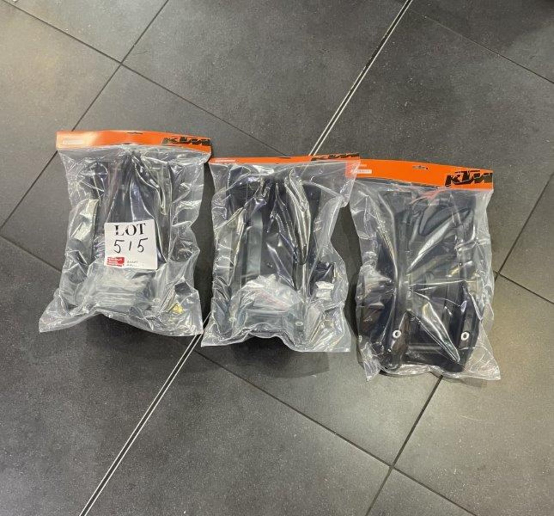 3 x KTM EXC Skid Plates