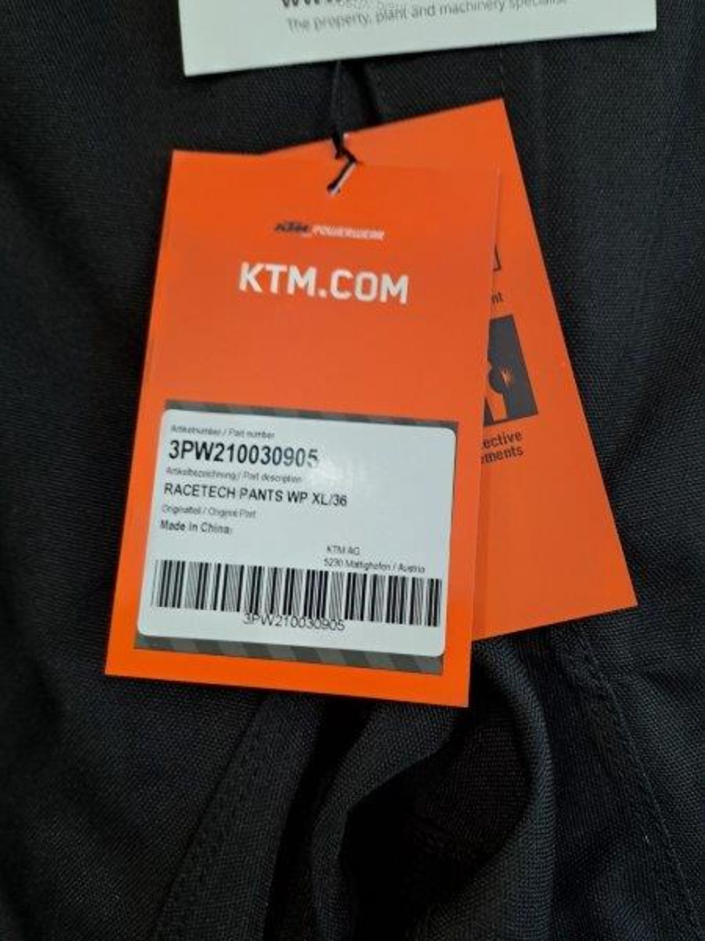 KTM Racetek WP XL36 Motorbike Trousers - Image 3 of 7