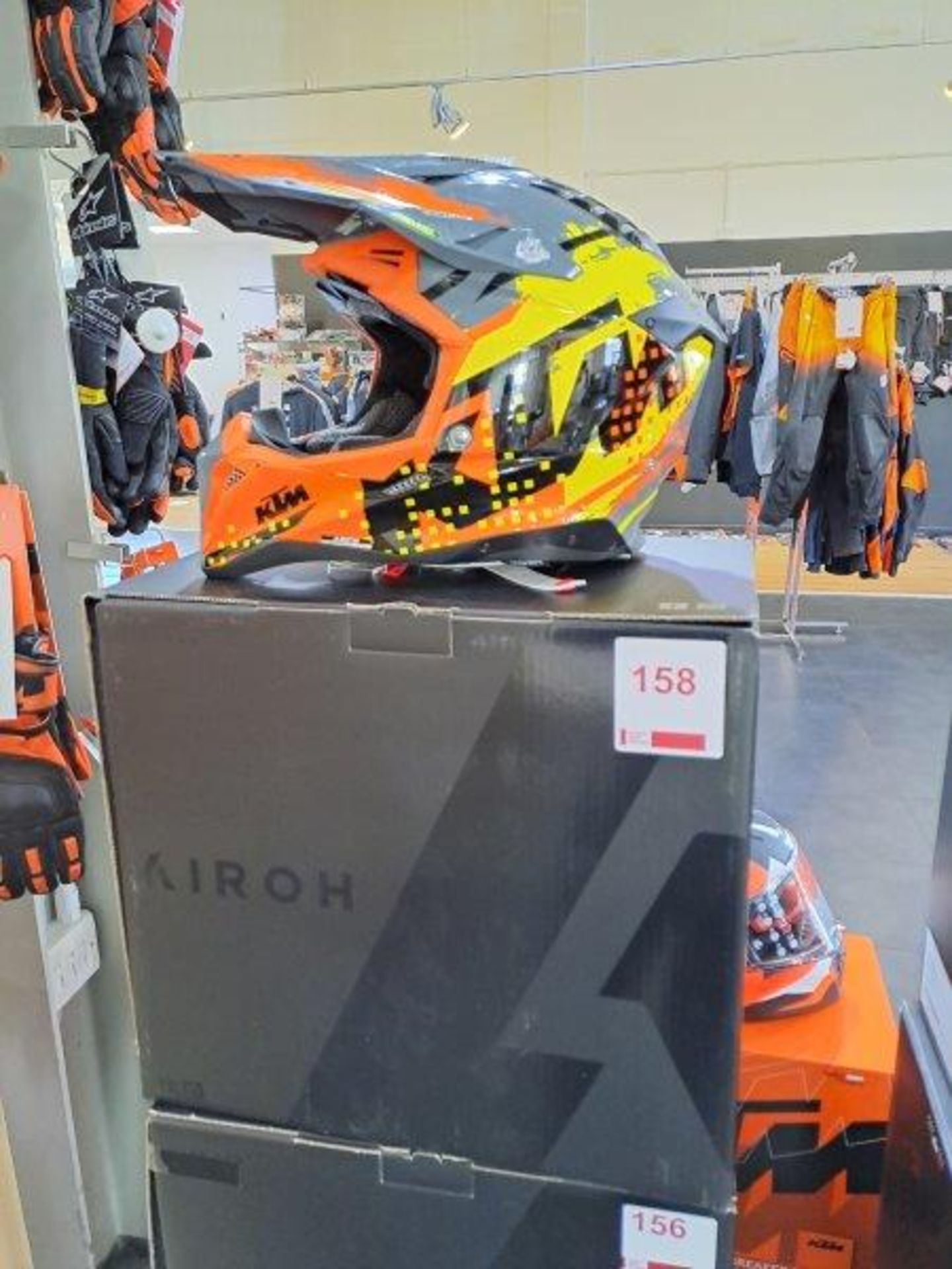 Airoh KTM Aviator 3 L60 Motorbike Helmet - Image 4 of 6