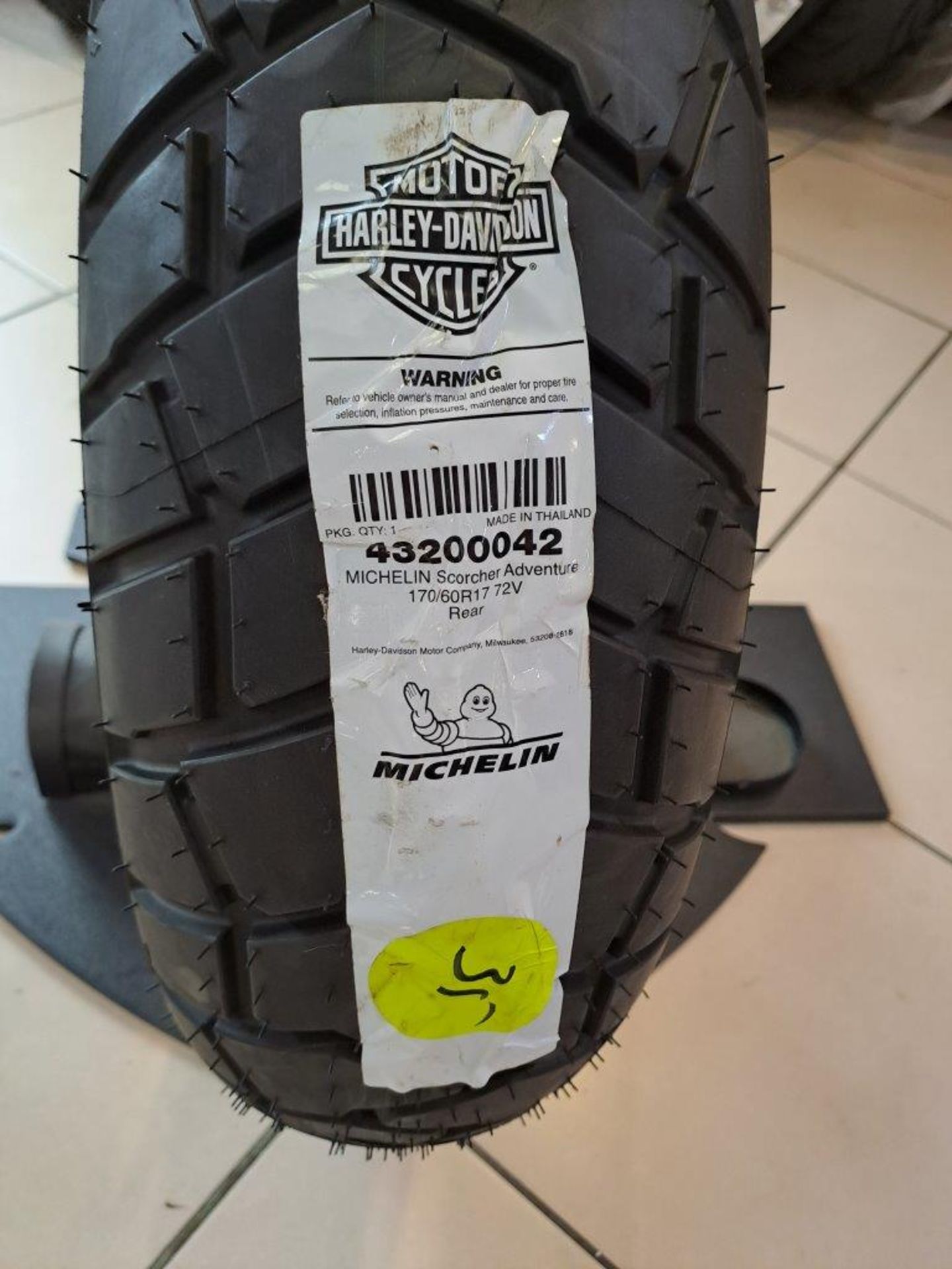 Michelin Scorcher Adventure 170/60-R17 Tyre - Bild 3 aus 5