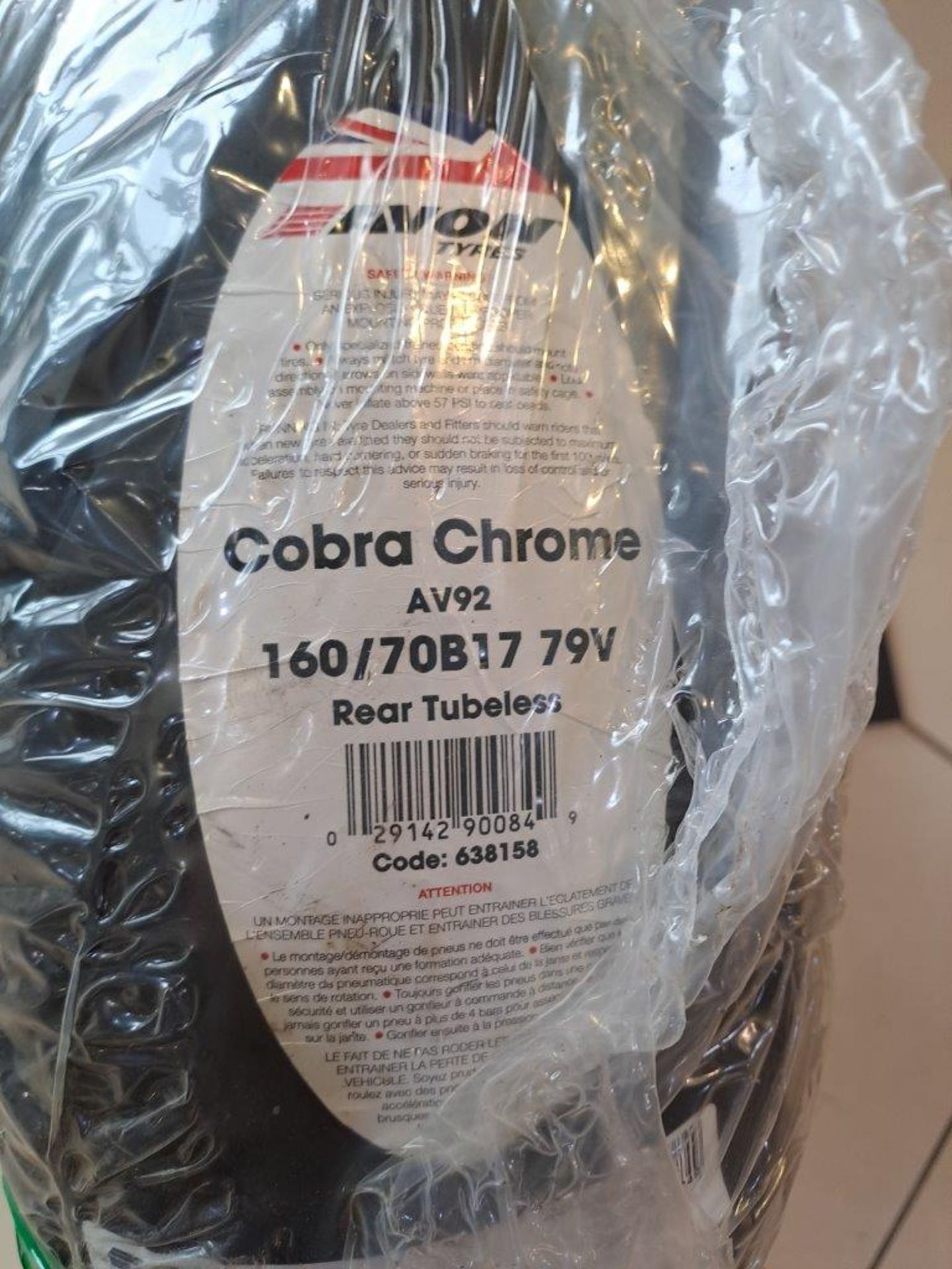 Avon Cobra 160/70-B17 Tyre - Image 2 of 4