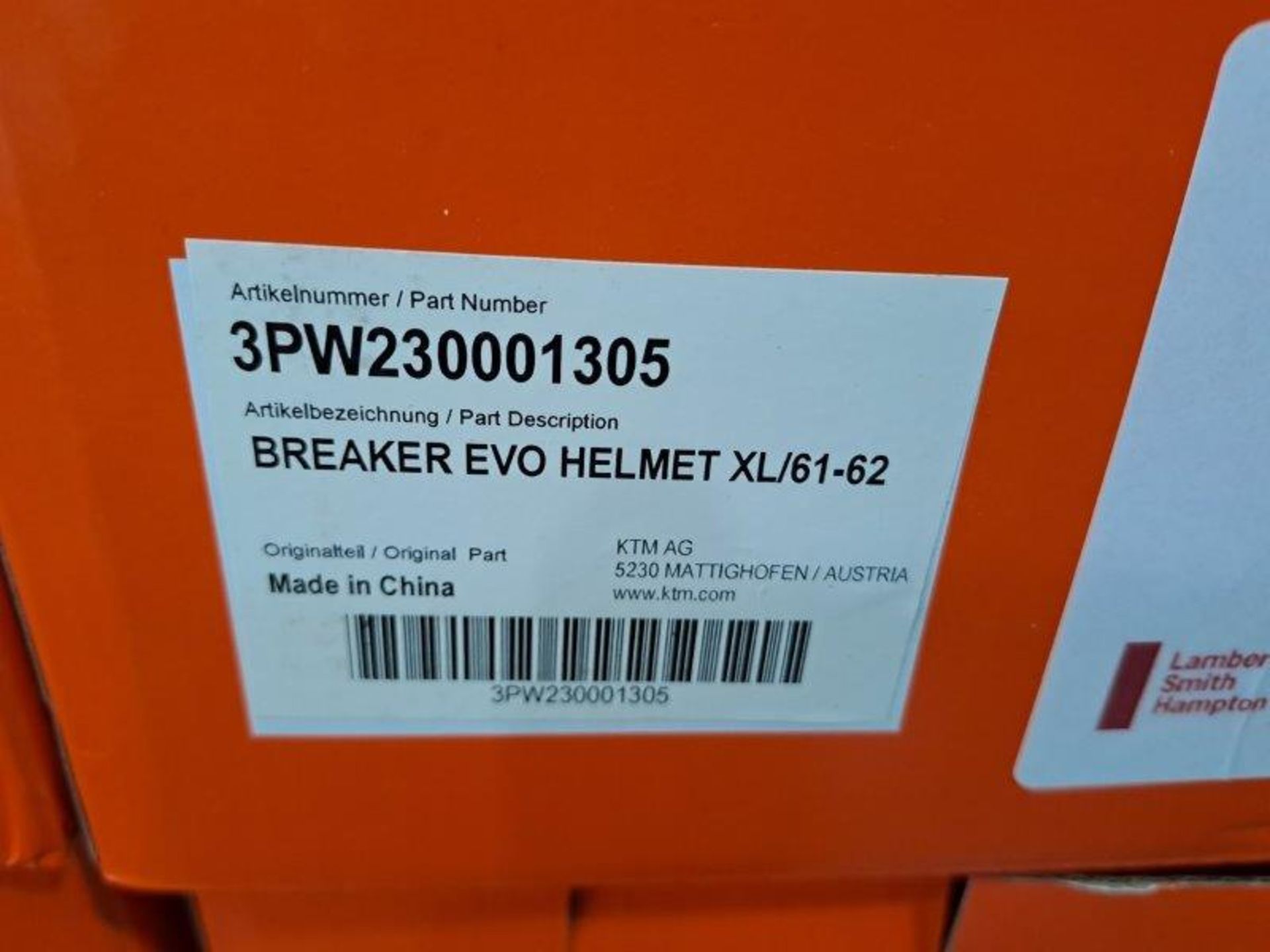 KTM Breaker Evo XL-61-62 Motorbike Helmet - Bild 3 aus 6