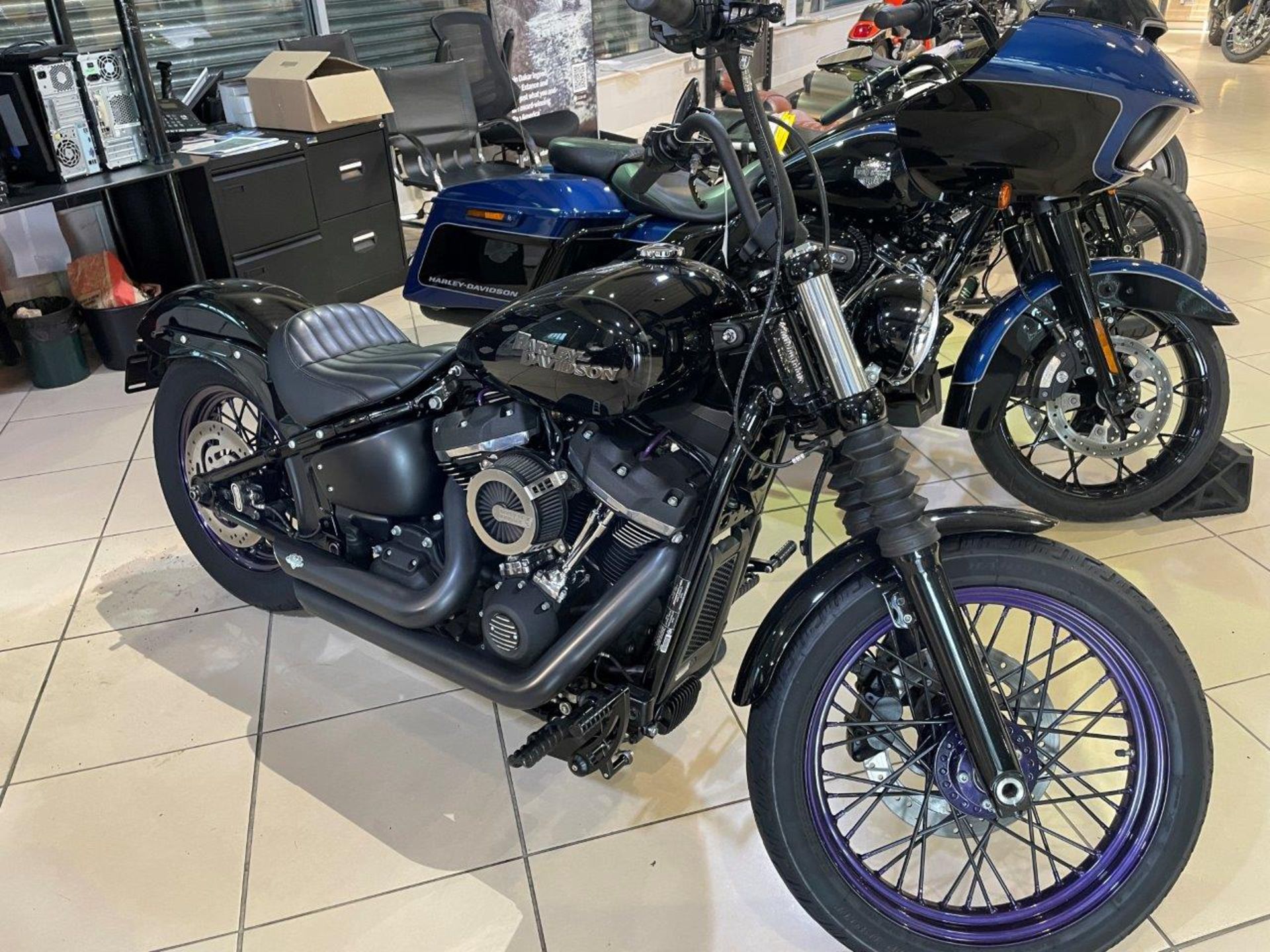 Harley Davidson FXBB Street Bob 1745cc Motorbike (June 2020) - Image 16 of 18