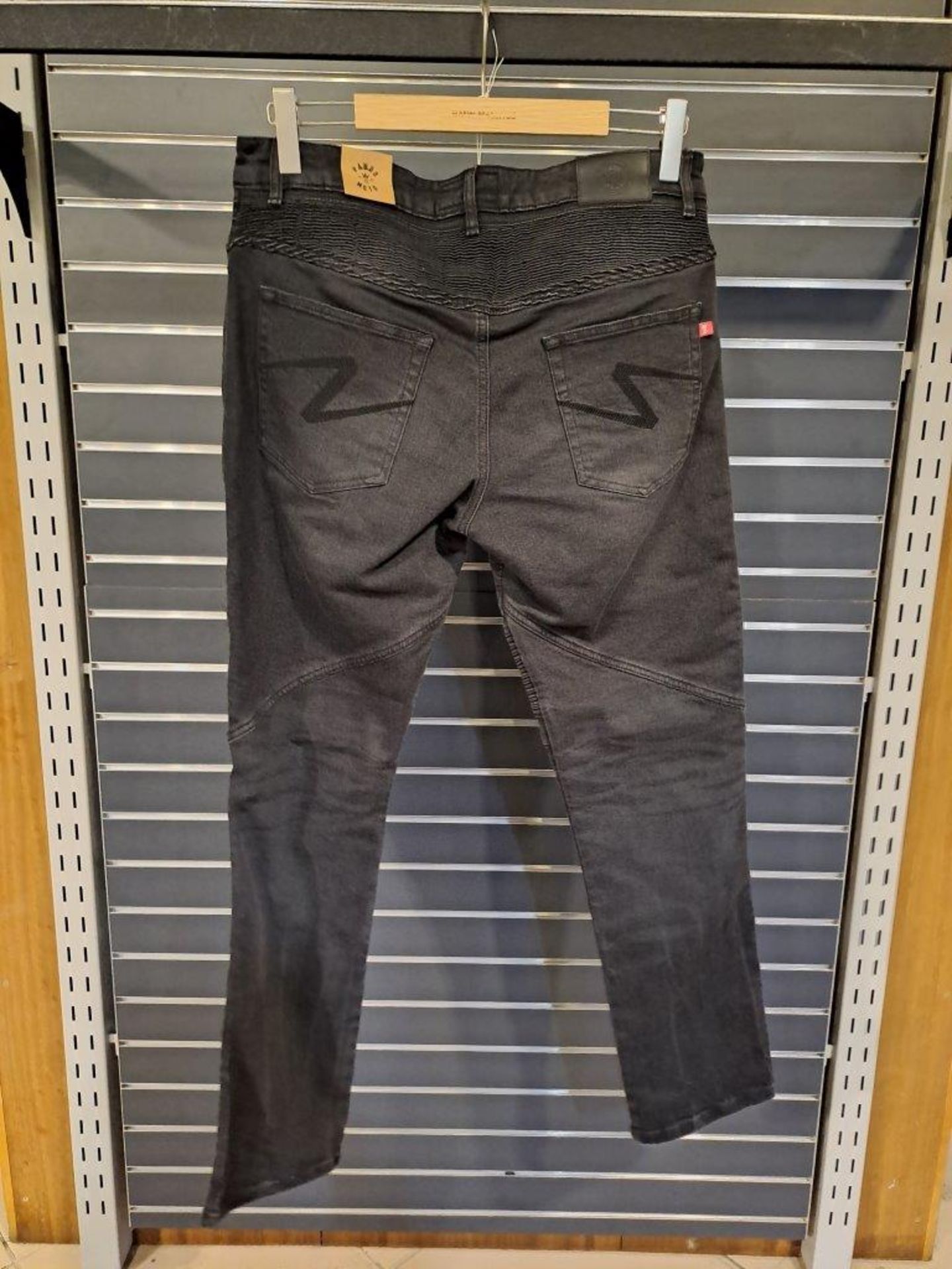 Pando Moto PM19-Karl-Devil W36-L34 Mens Motorcycle Jeans - Image 3 of 5