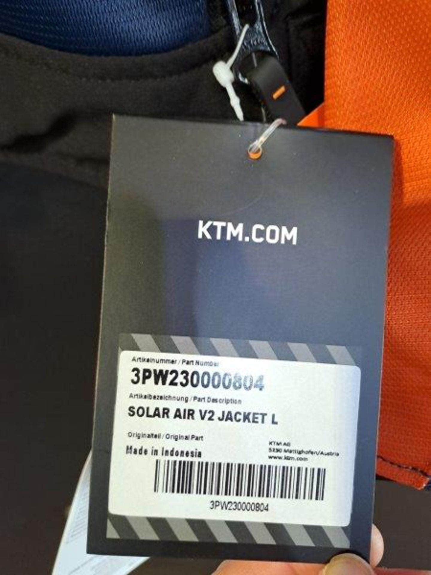 KTM Solar Air v2 L Motorbike Jacket - Image 3 of 8