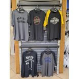 5 x Harley Davidson 2XL Mens T-Shirts