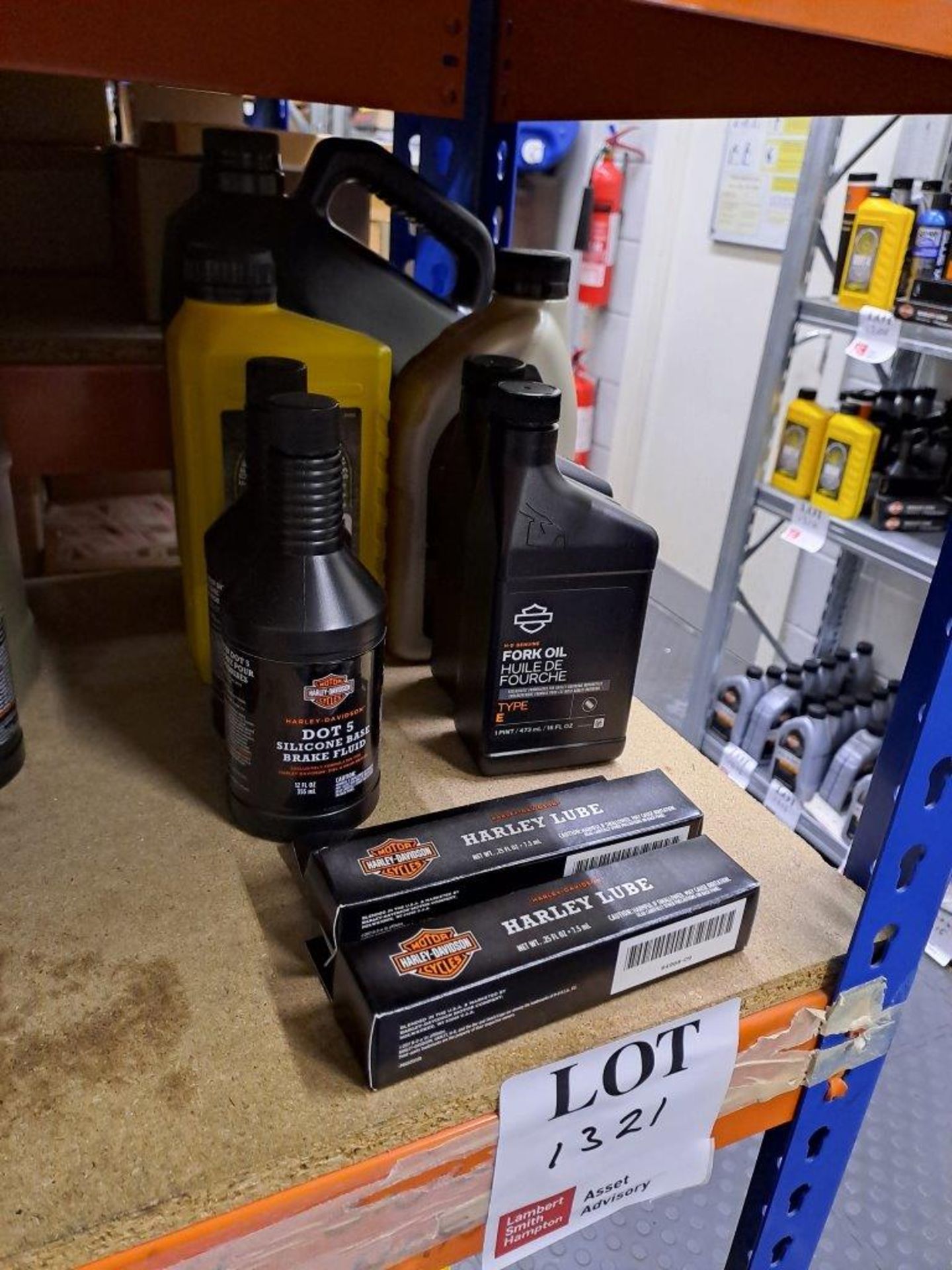 Quantity of Harley Davidson Oils, Lubes, Fluids etc. - Image 2 of 4