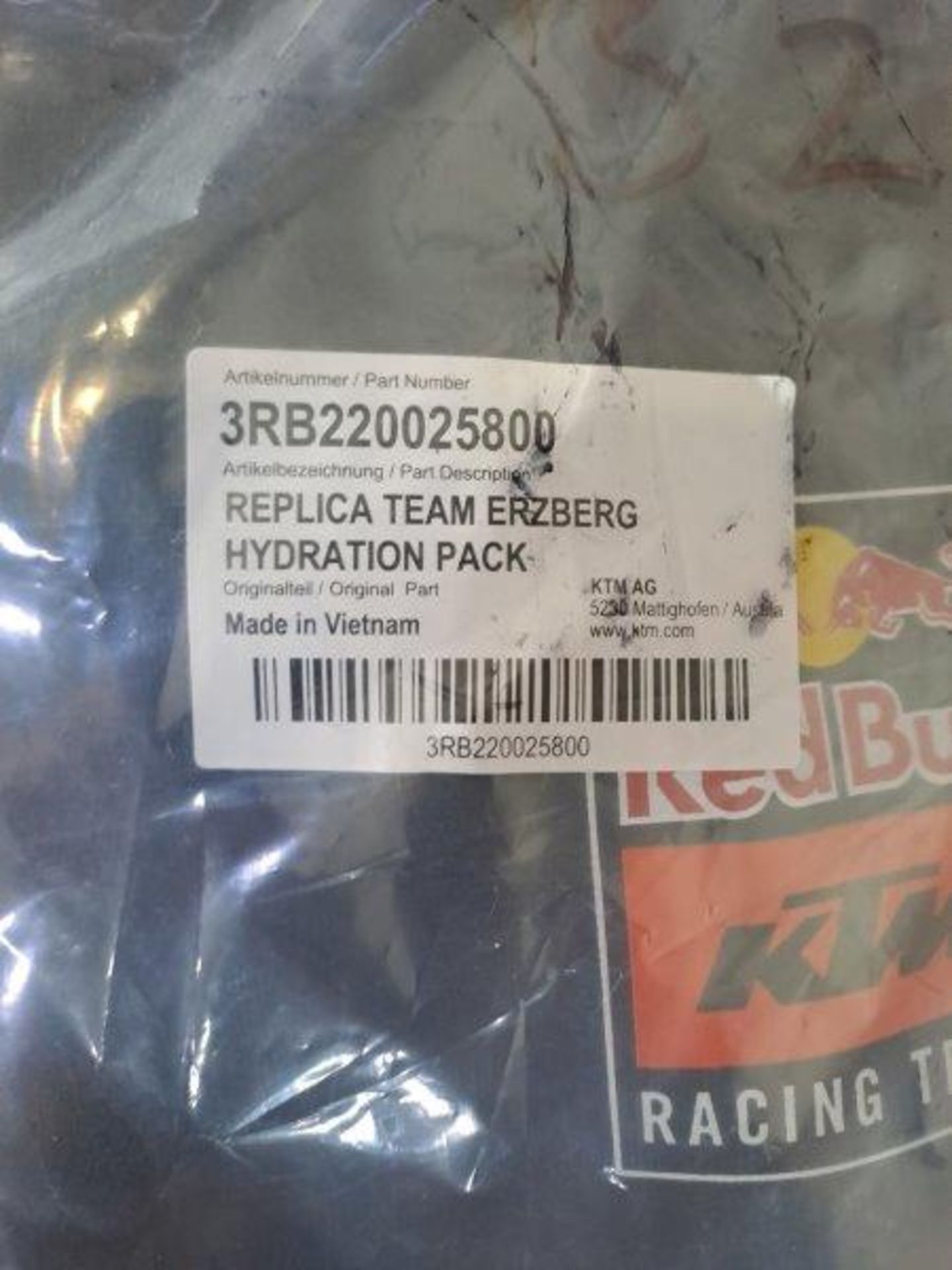 KTM Replica Team Erzberg Hydration Pack & 607 Touring Cases Inner Bags - Image 2 of 6