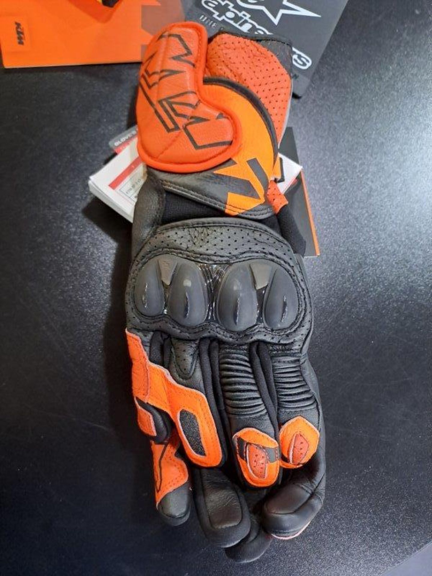KTM SP-2 V3 Glove and Gravity FX Glove Small Motorbike Gloves - Image 2 of 7