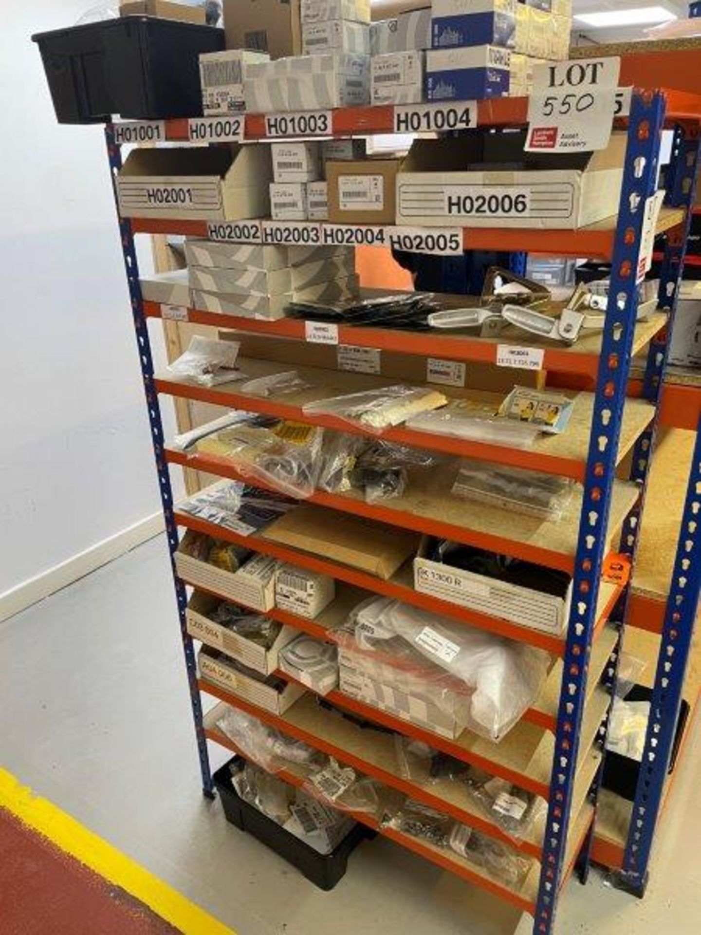 Contents of 9 x shelves of BMW Parts