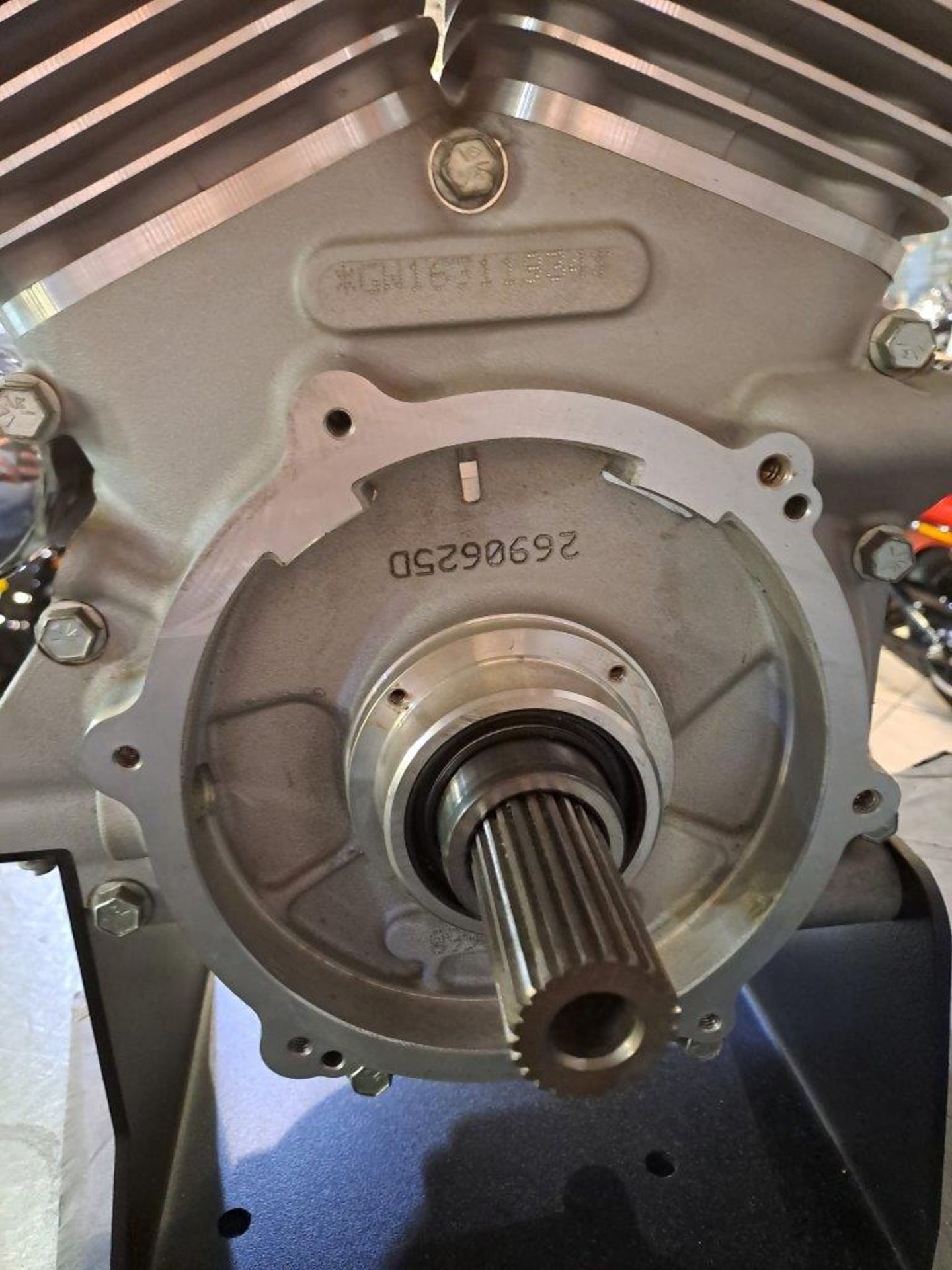 Harley Davidson Engine, on display Stand - Image 4 of 6