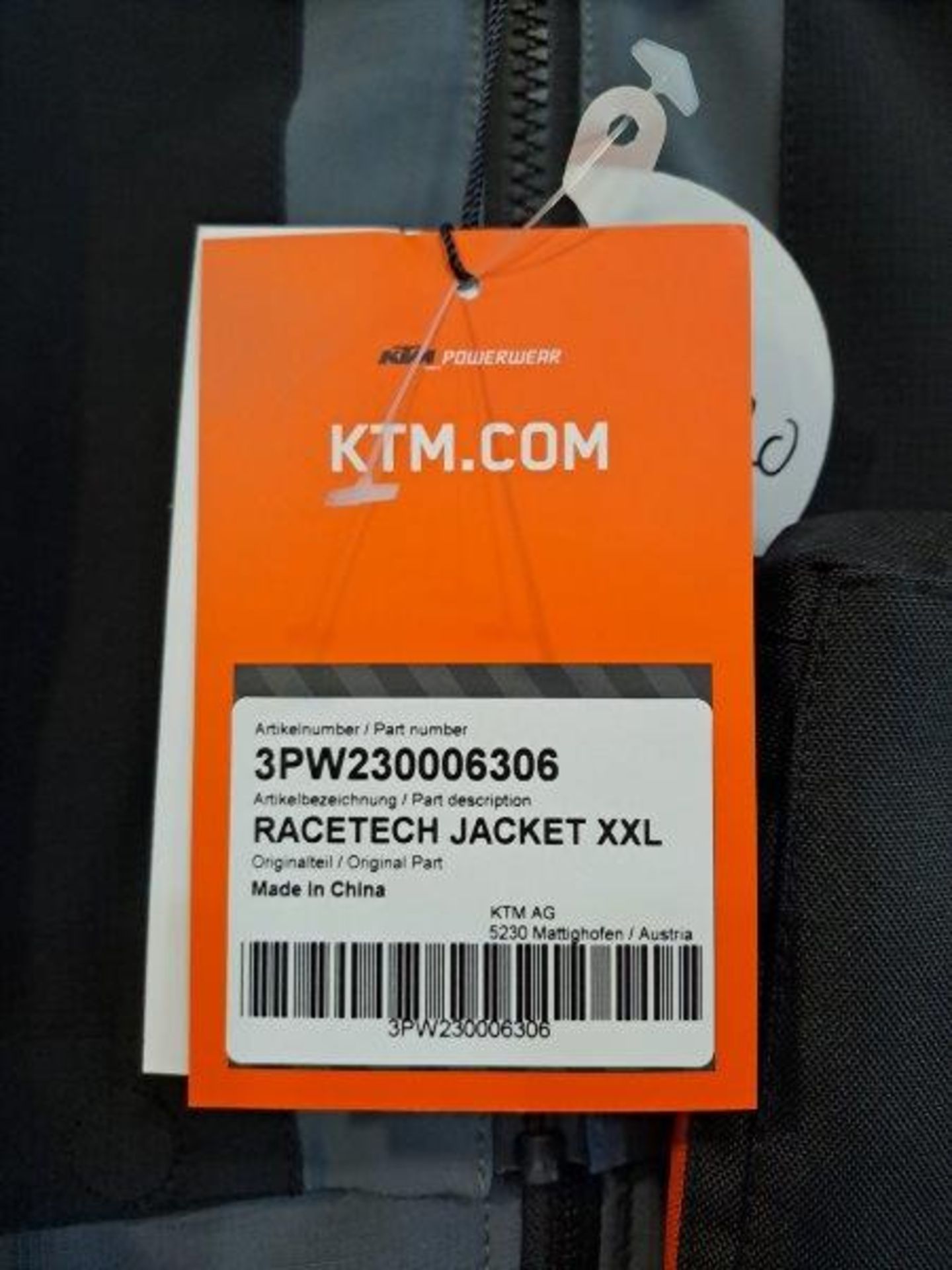 KTM Racetek XXL Motorbike Jacket - Image 4 of 7