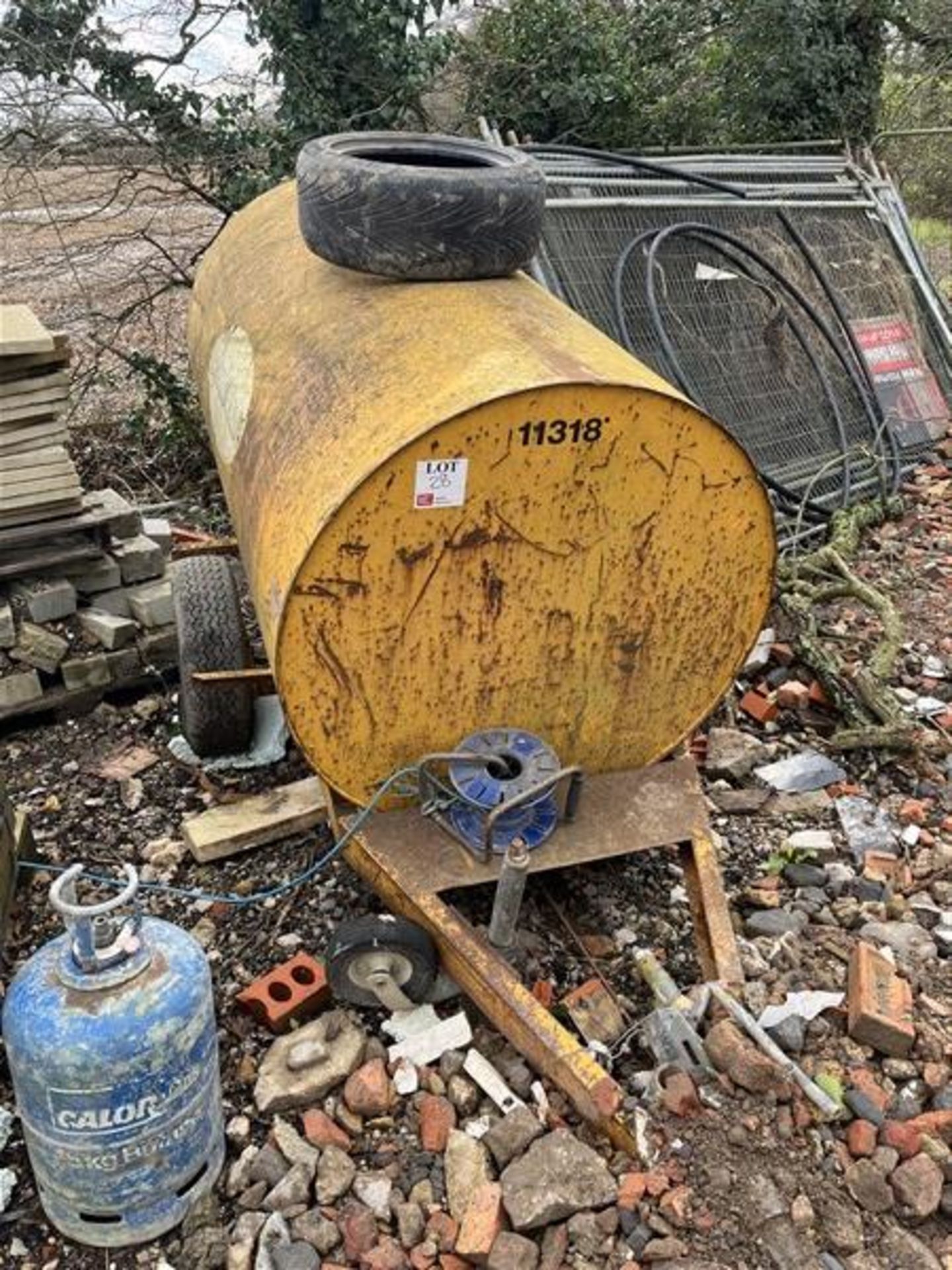 1000 Litre Towable Fuel Bowser