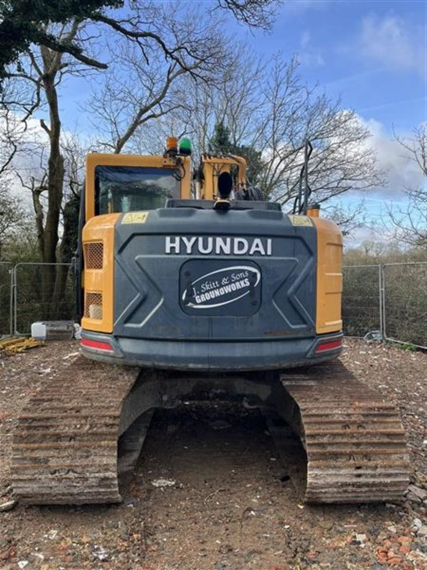 Hyundai HX145 LCR Tracked Excavator (2017) - Image 5 of 9