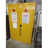 Flammable liquids cabinet