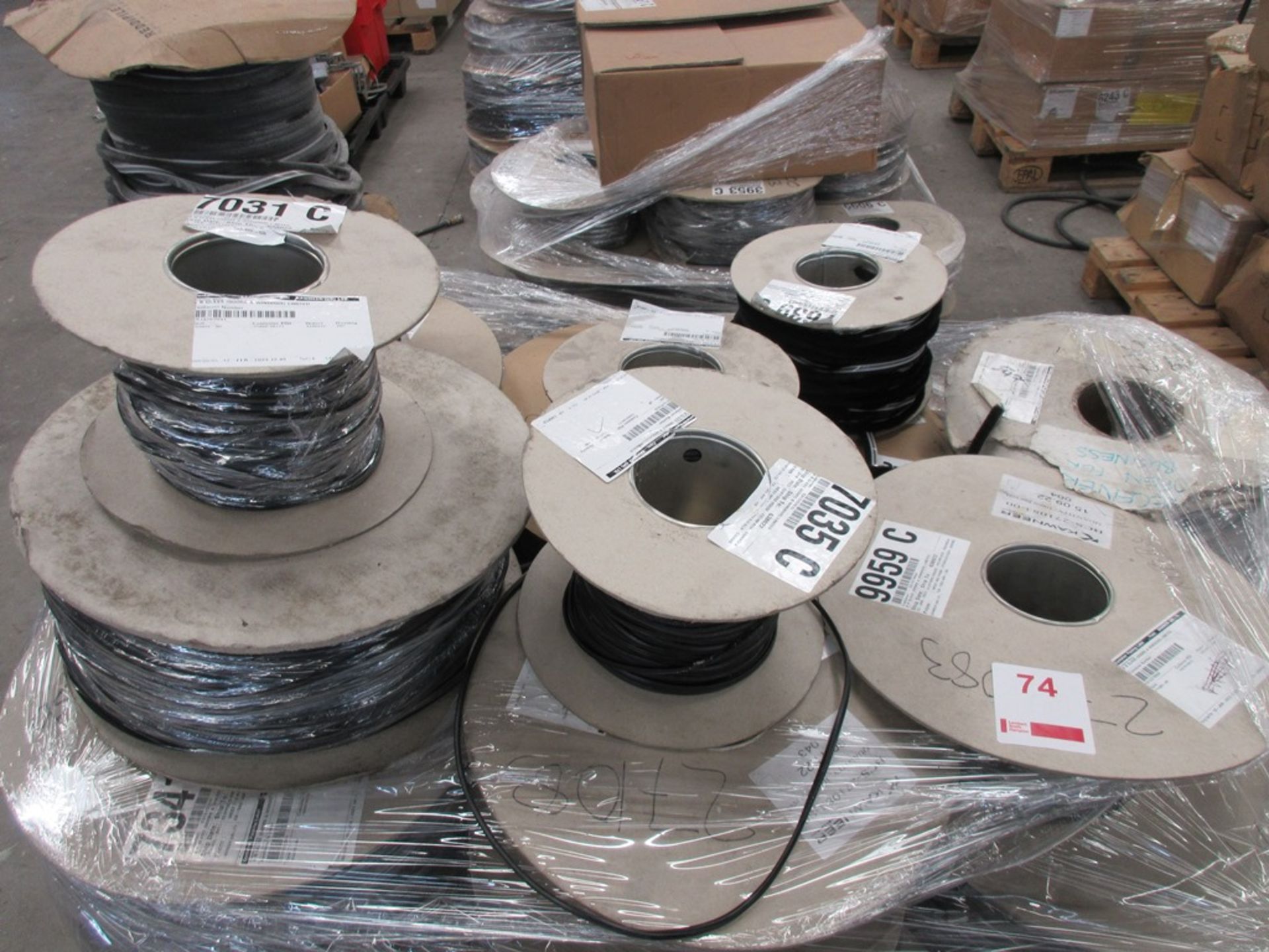 Four pallets of assorted reels of beading - Image 2 of 10