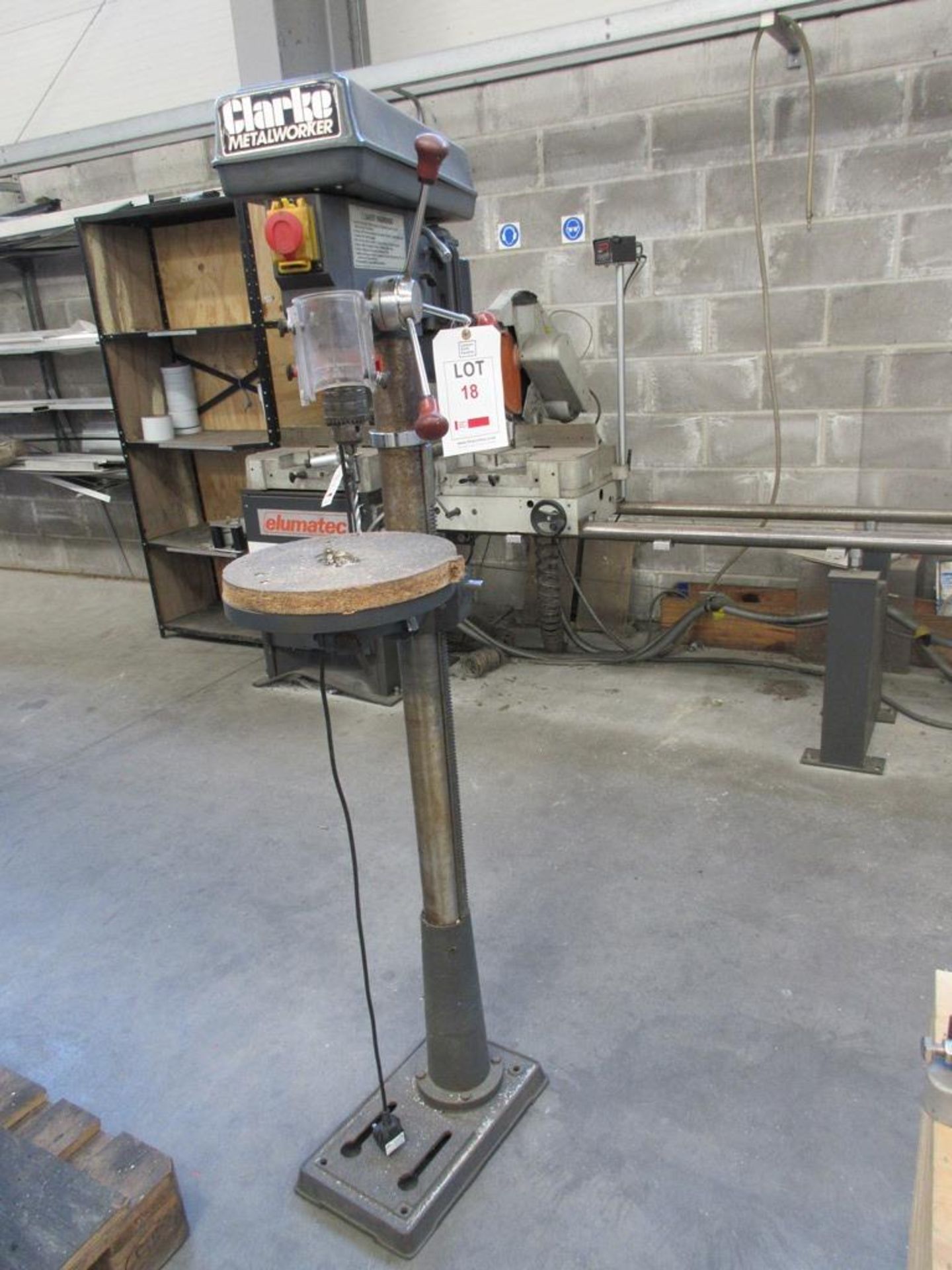 Clarke CDP 351F Metalworker pillar drill (2007)