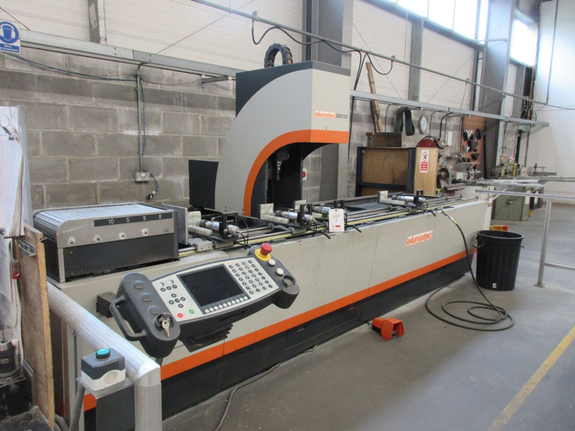 Elumatec SBZ122/10 CNC Profile machining centre (2002)